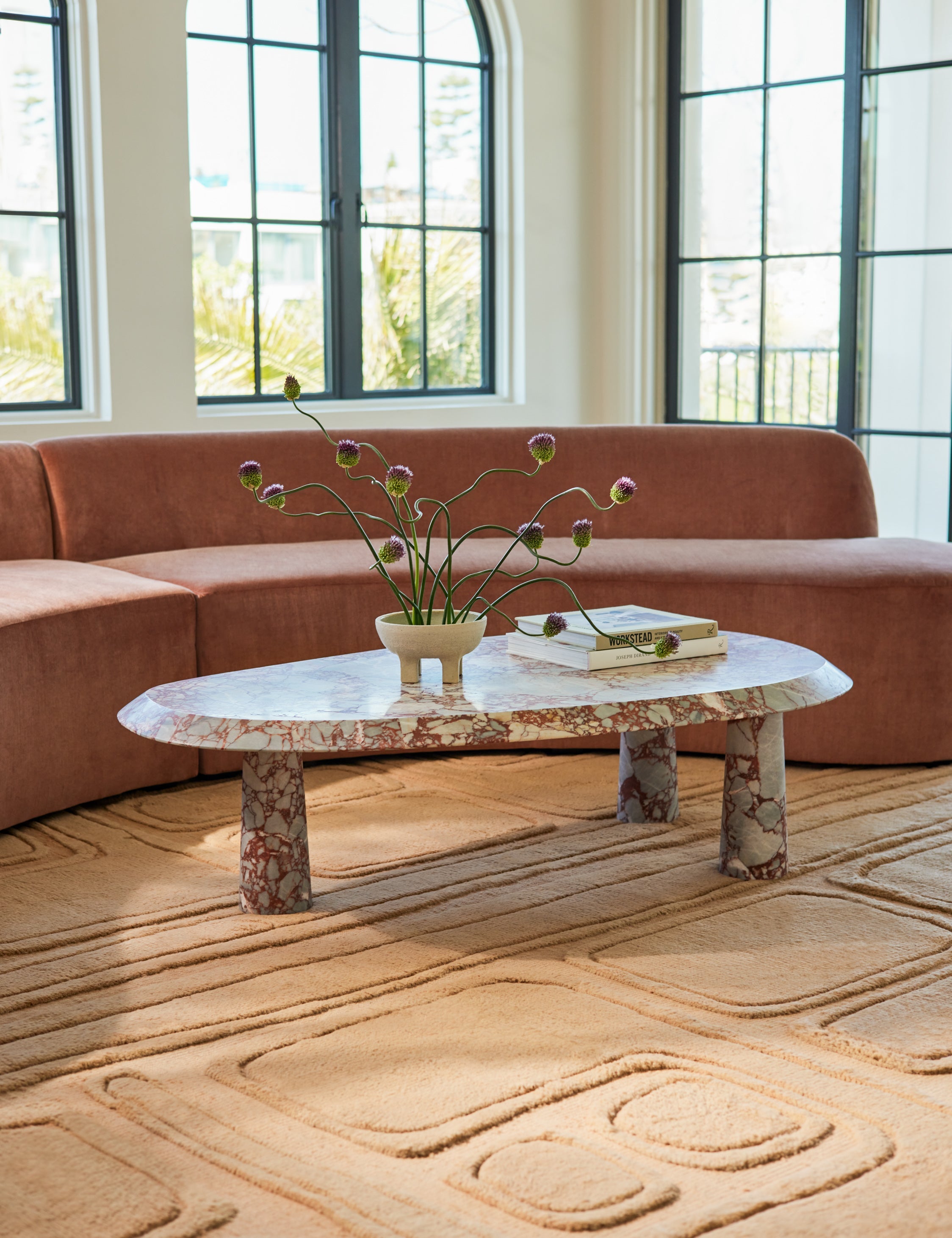 Lulu and Georgia - Rodolfo Marble Coffee Table