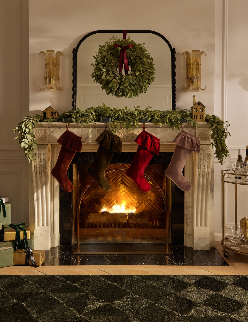 Lulu and Georgia - Callion Glass Fireplace Screen