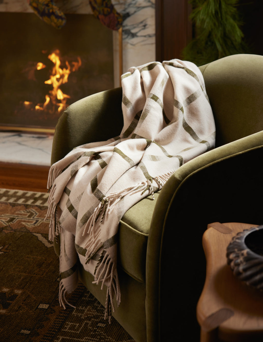 Lulu and Georgia - Atwood Lambswool Throw