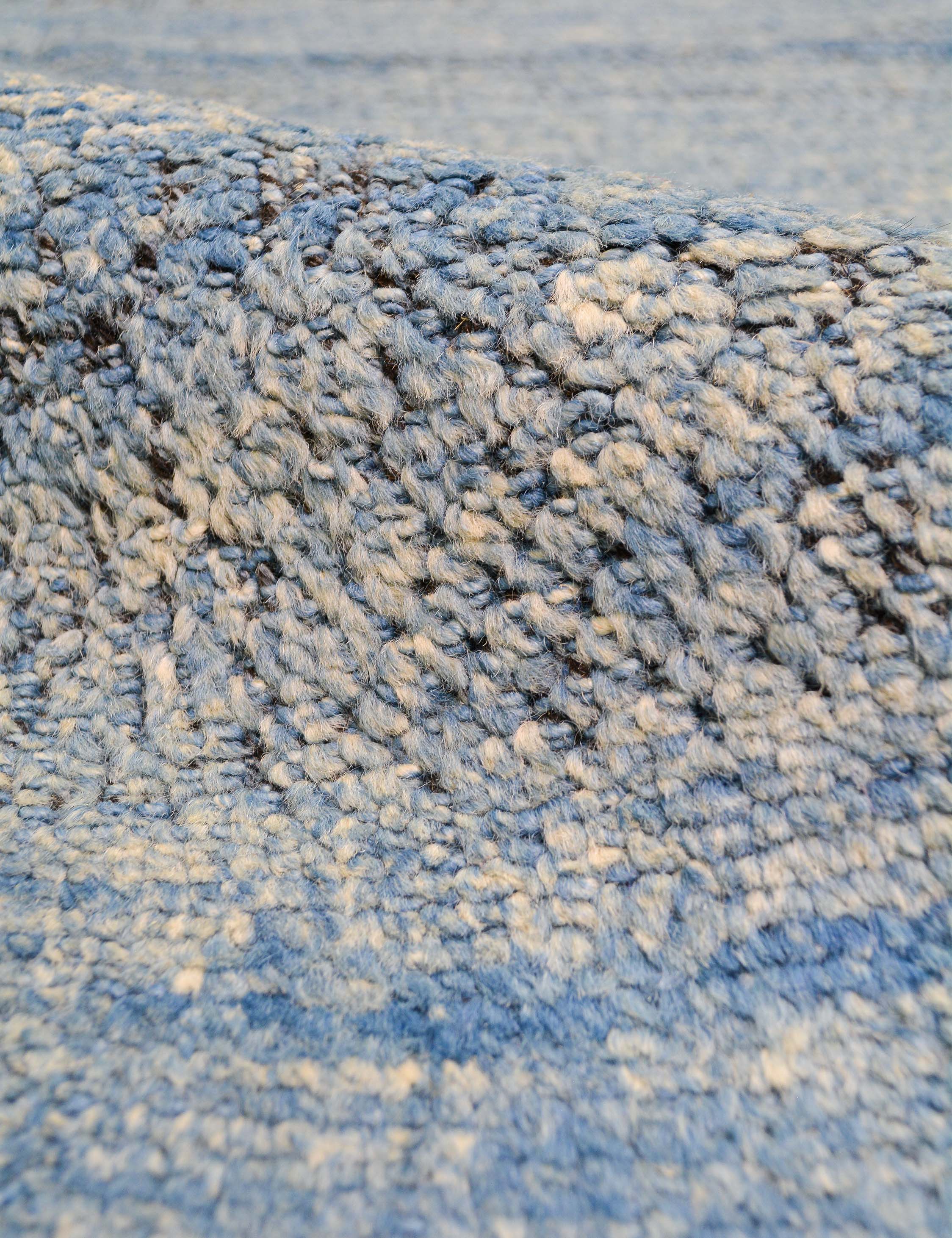 Lulu and Georgia - Vintage Moroccan Hand - Knotted Wool Rug No. 475, 5' 6" x 8' 3"