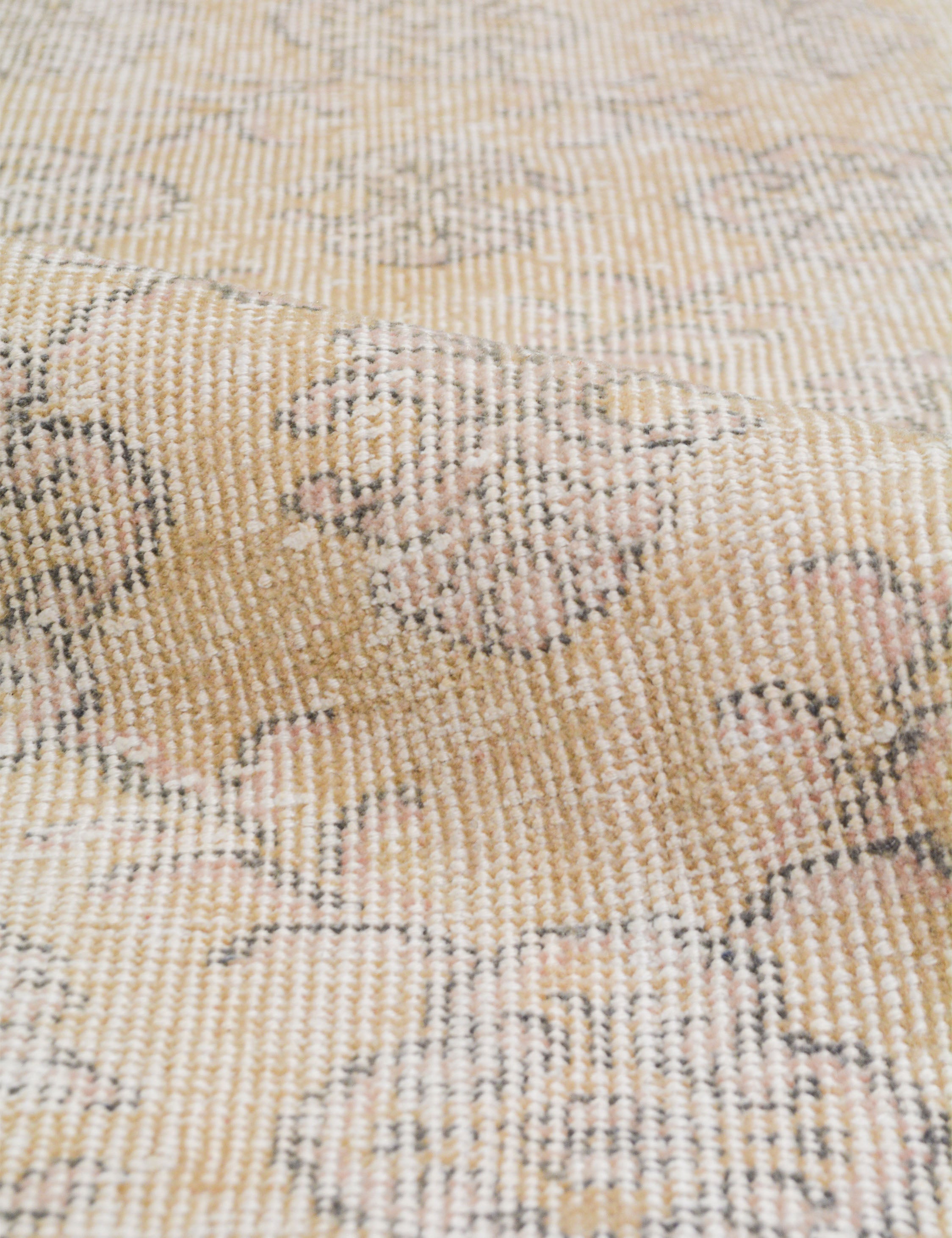 Lulu and Georgia - Vintage Turkish Hand - Knotted Wool Rug No. 504, 5' 5" x 9'