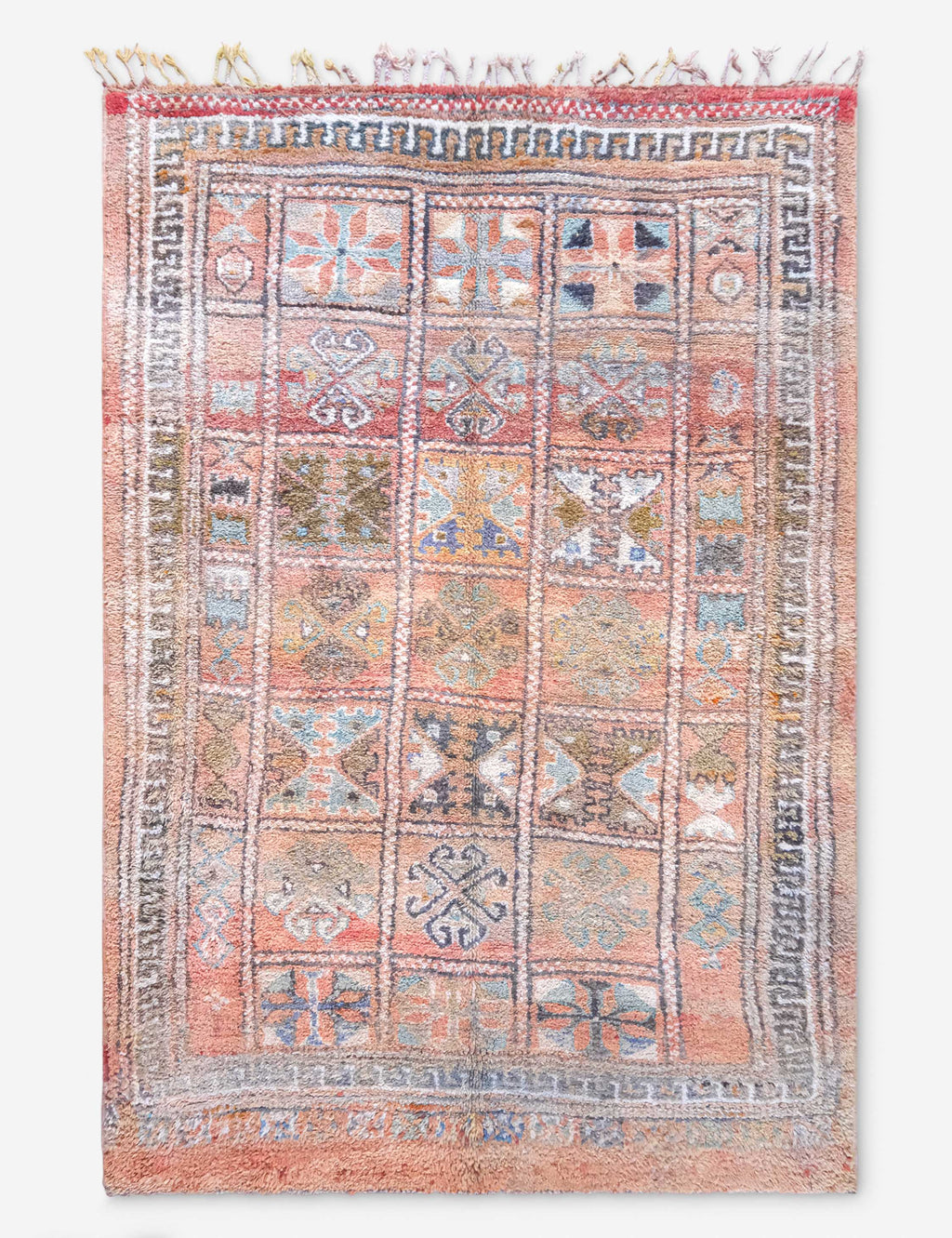Lulu and Georgia - Vintage Moroccan Rug no. 72, 5'4" x 8'1"