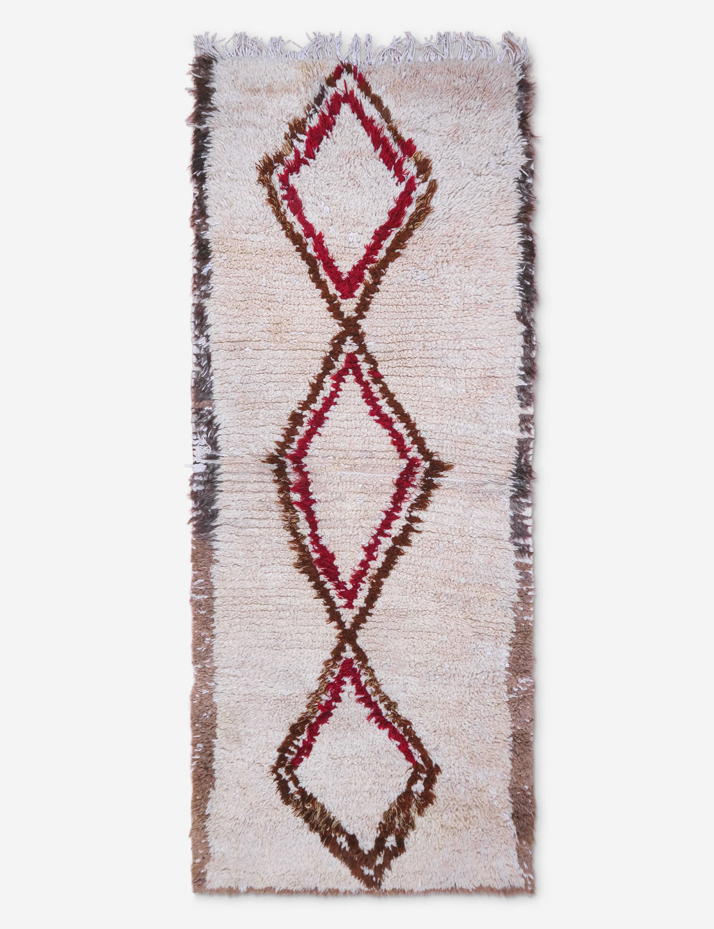 Lulu and Georgia - Vintage Moroccan Runner Rug no. 11, 2'4" x 6'