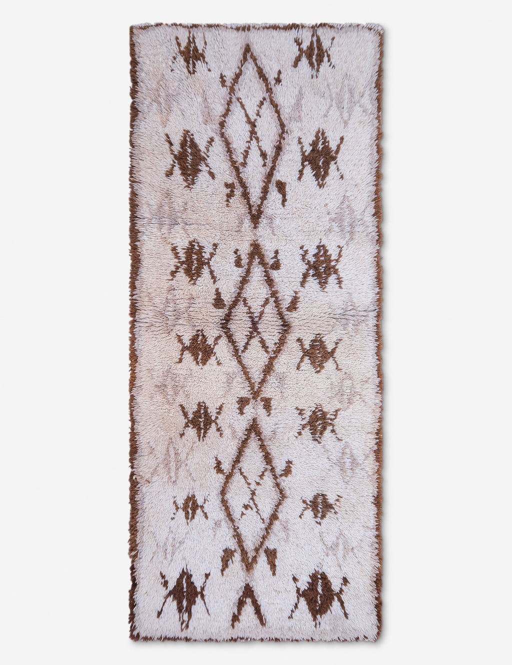 Lulu and Georgia - Vintage Moroccan Runner Rug no. 12, 2'4" x 6'