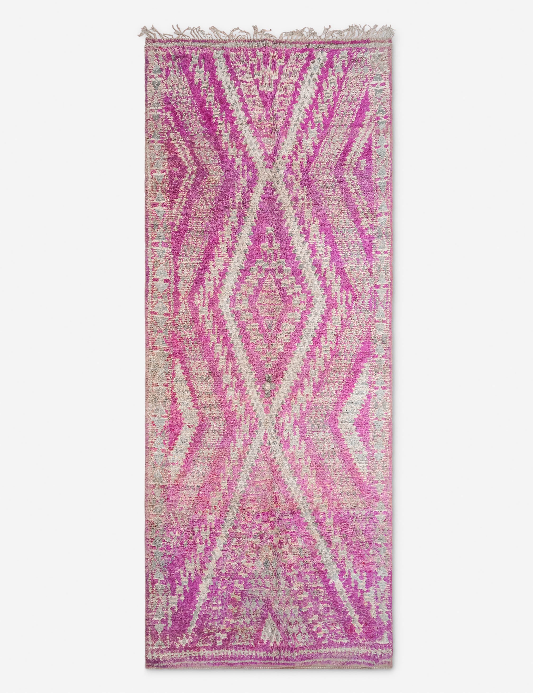 Lulu and Georgia - Vintage Moroccan Rug no. 73, 6'1" x 15'4"