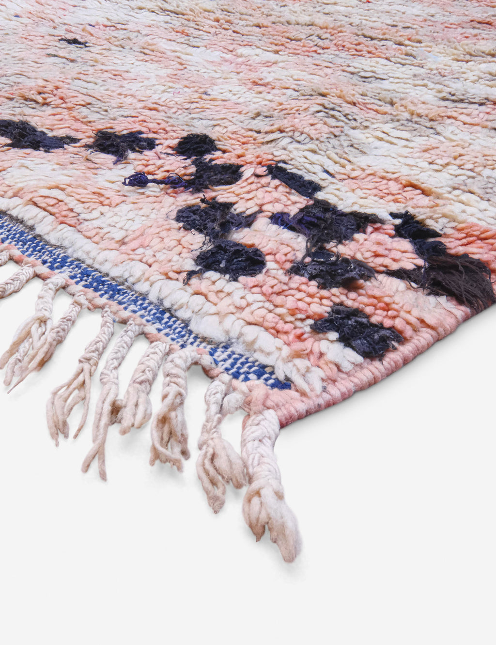 Lulu and Georgia - Vintage Moroccan Runner Rug no. 13, 3' x 6'4"