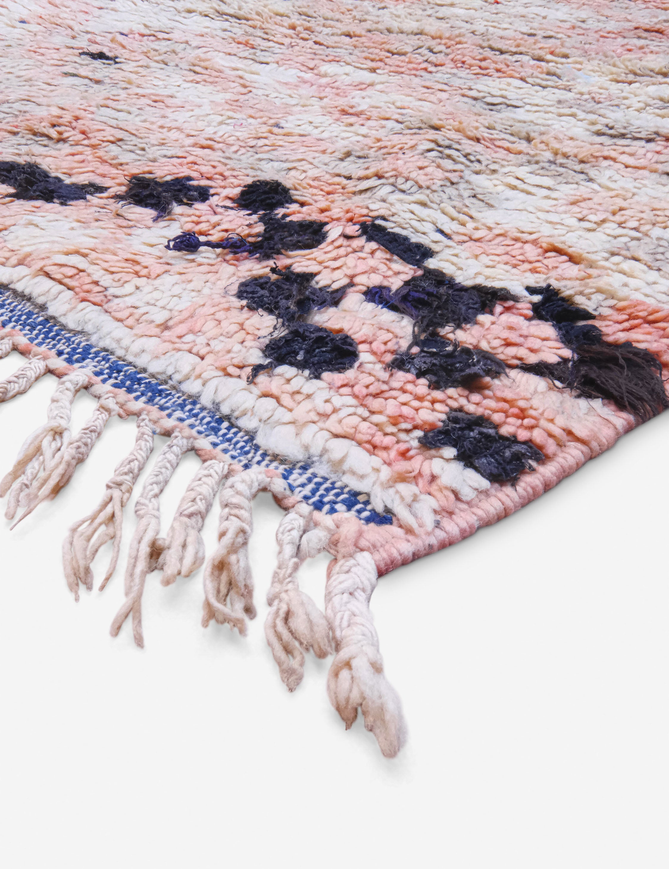 Lulu and Georgia - Vintage Moroccan Runner Rug no. 13, 3' x 6'4"