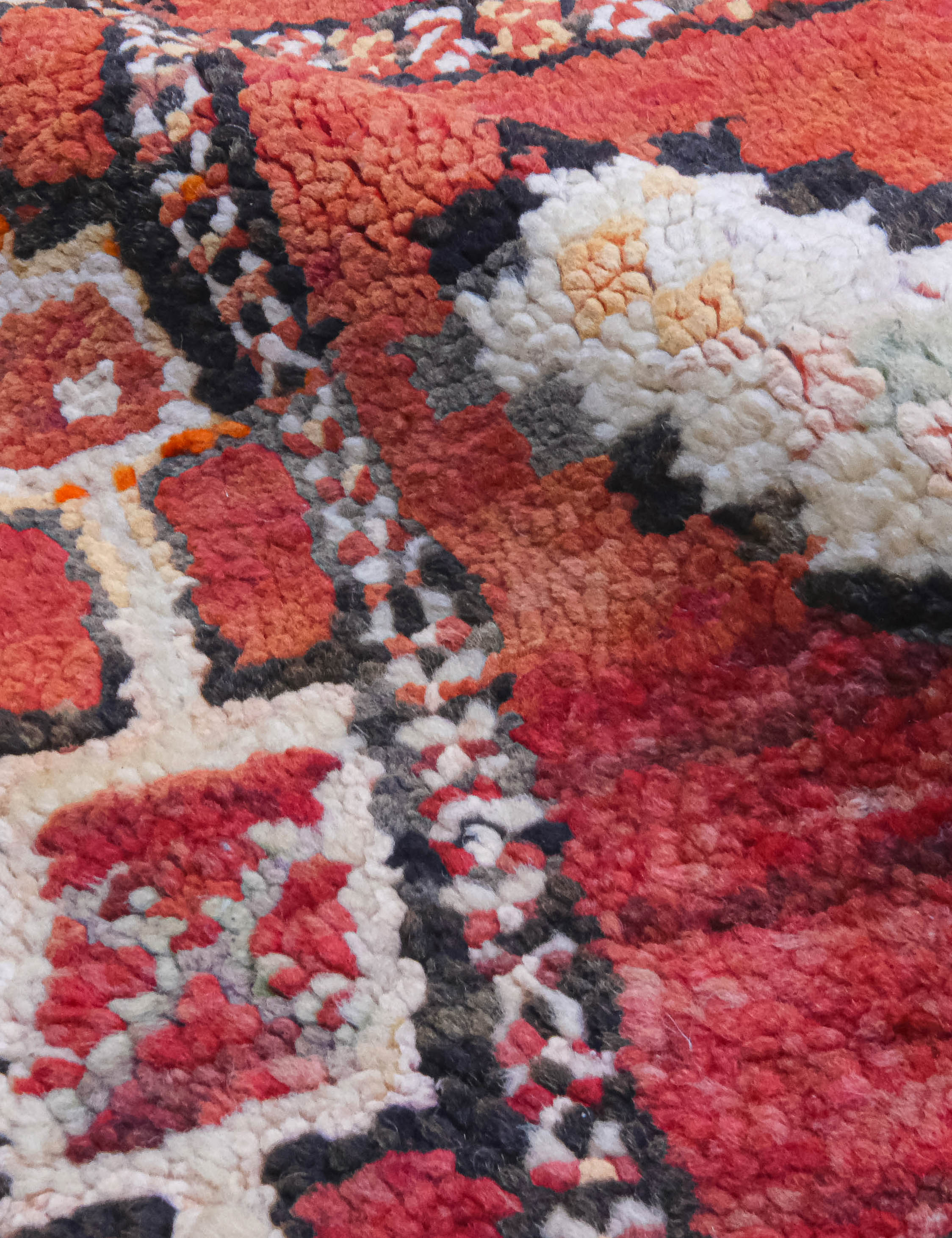 Lulu and Georgia - Vintage Moroccan Rug no. 74, 4' x 6'9"
