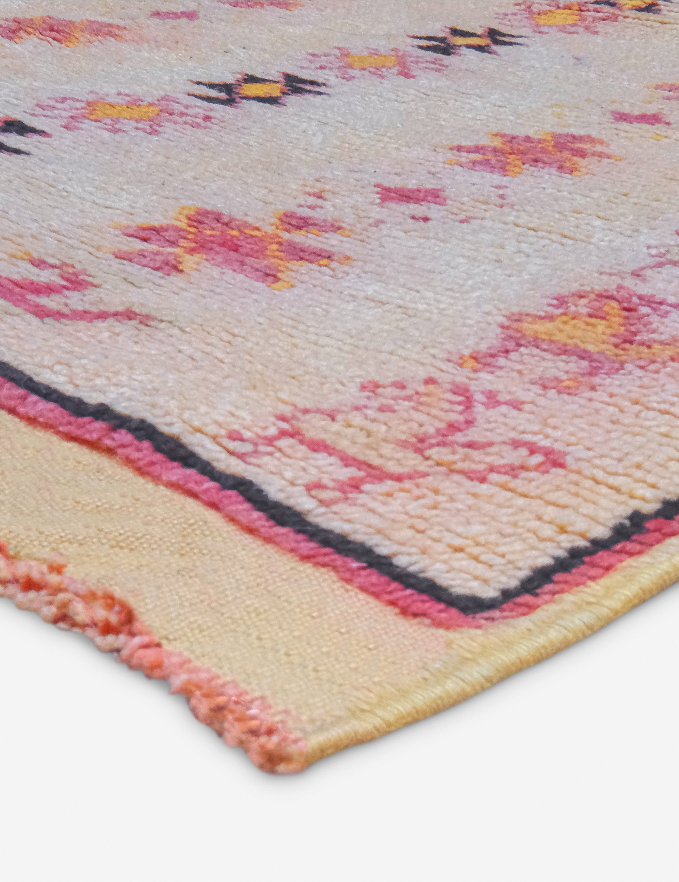 Lulu and Georgia - Vintage Moroccan Runner Rug no. 15, 3'2" x 7'2"