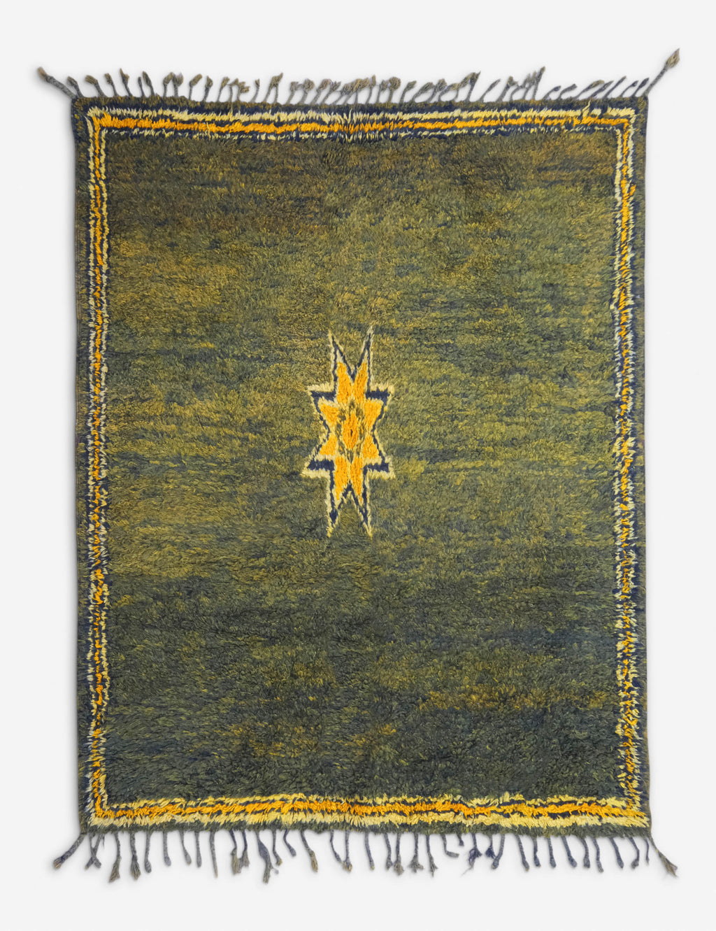 Lulu and Georgia - Vintage Moroccan Rug no. 77, 7' x 8'6"