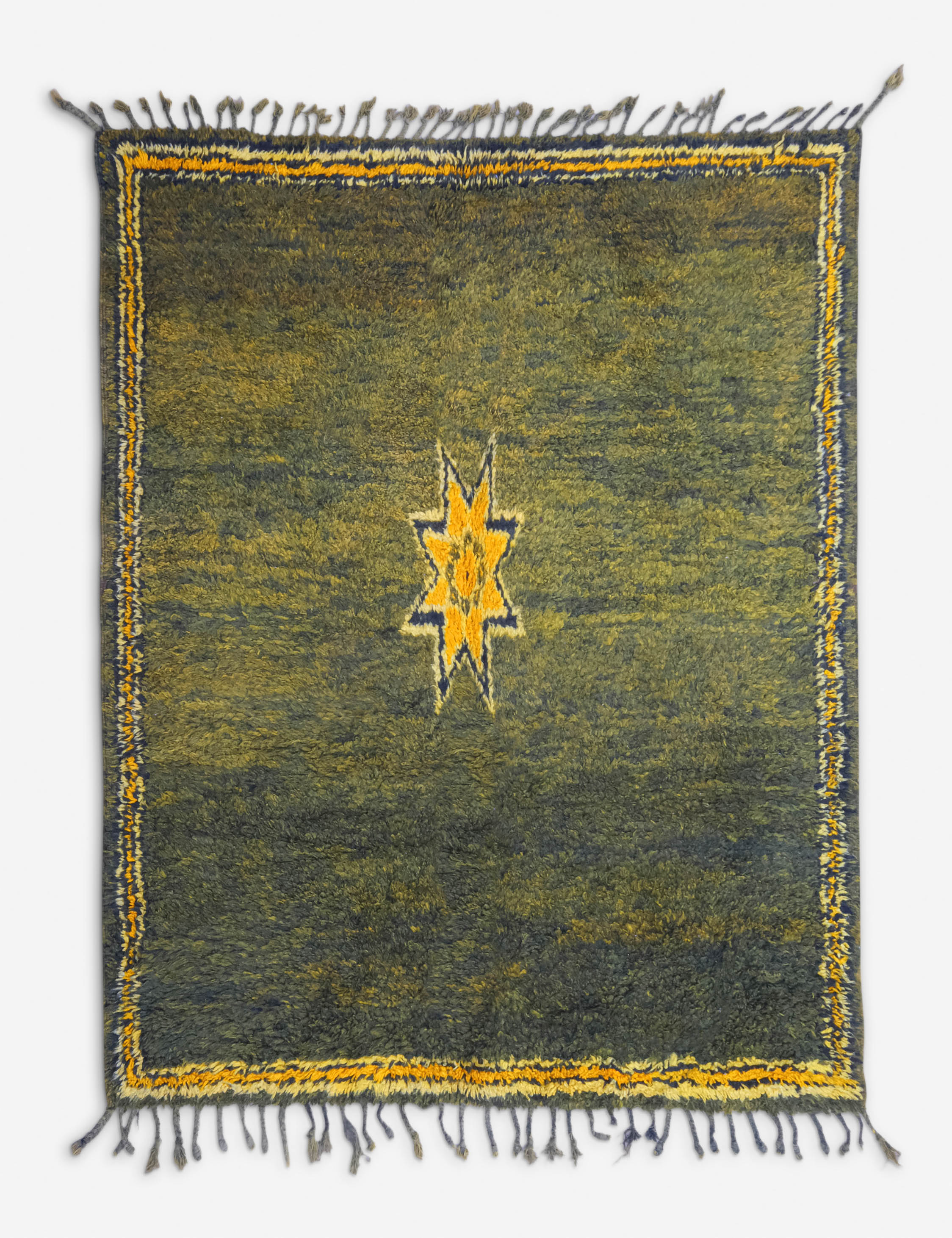Lulu and Georgia - Vintage Moroccan Rug no. 77, 7' x 8'6"