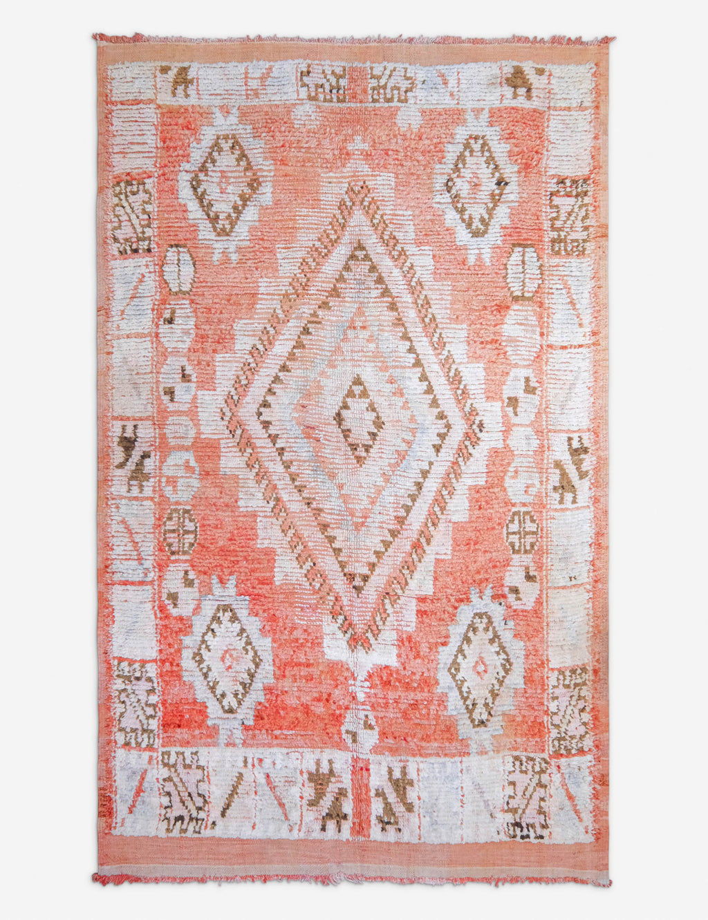 Lulu and Georgia - Vintage Moroccan Rug no. 78, 5'3" x 8'6"