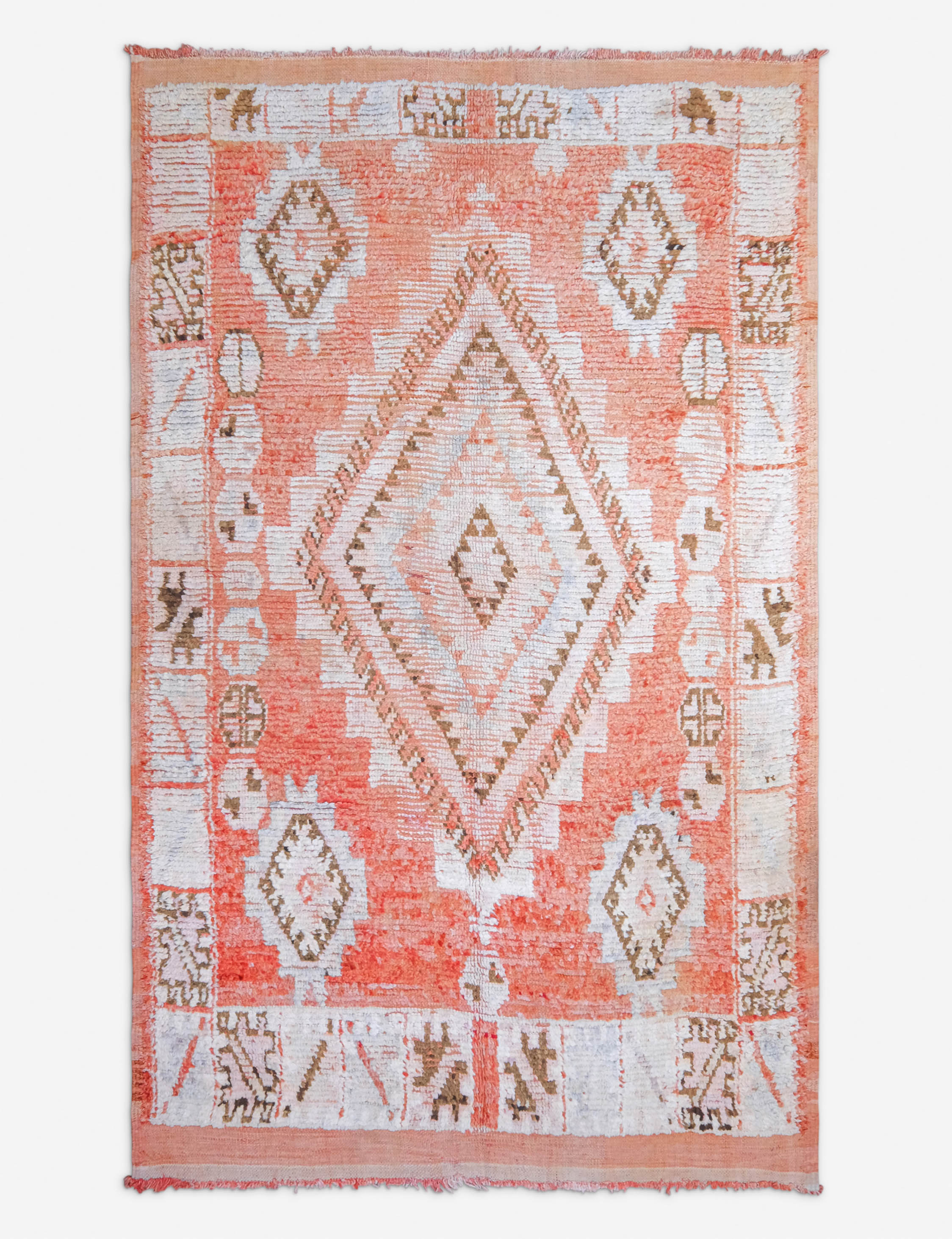 Lulu and Georgia - Vintage Moroccan Rug no. 78, 5'3" x 8'6"
