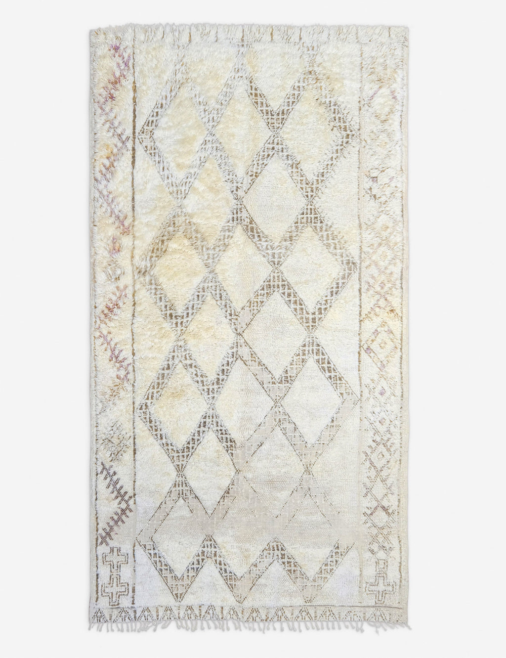 Lulu and Georgia - Vintage Moroccan Rug no. 79, 5'5" x 9'8"