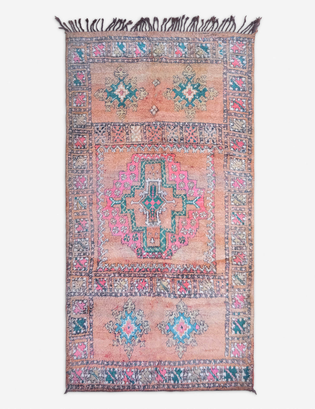 Lulu and Georgia - Vintage Moroccan Rug no. 82, 5'6" x 10'6"