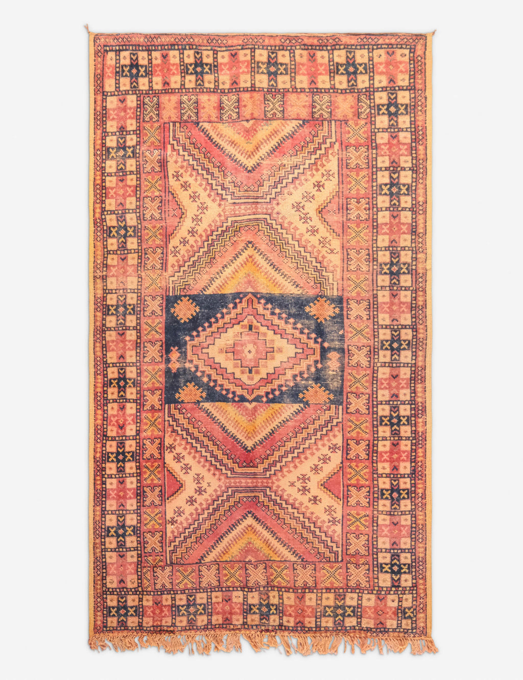 Lulu and Georgia - Vintage Moroccan Rug no. 83, 4'5" x 8'2"