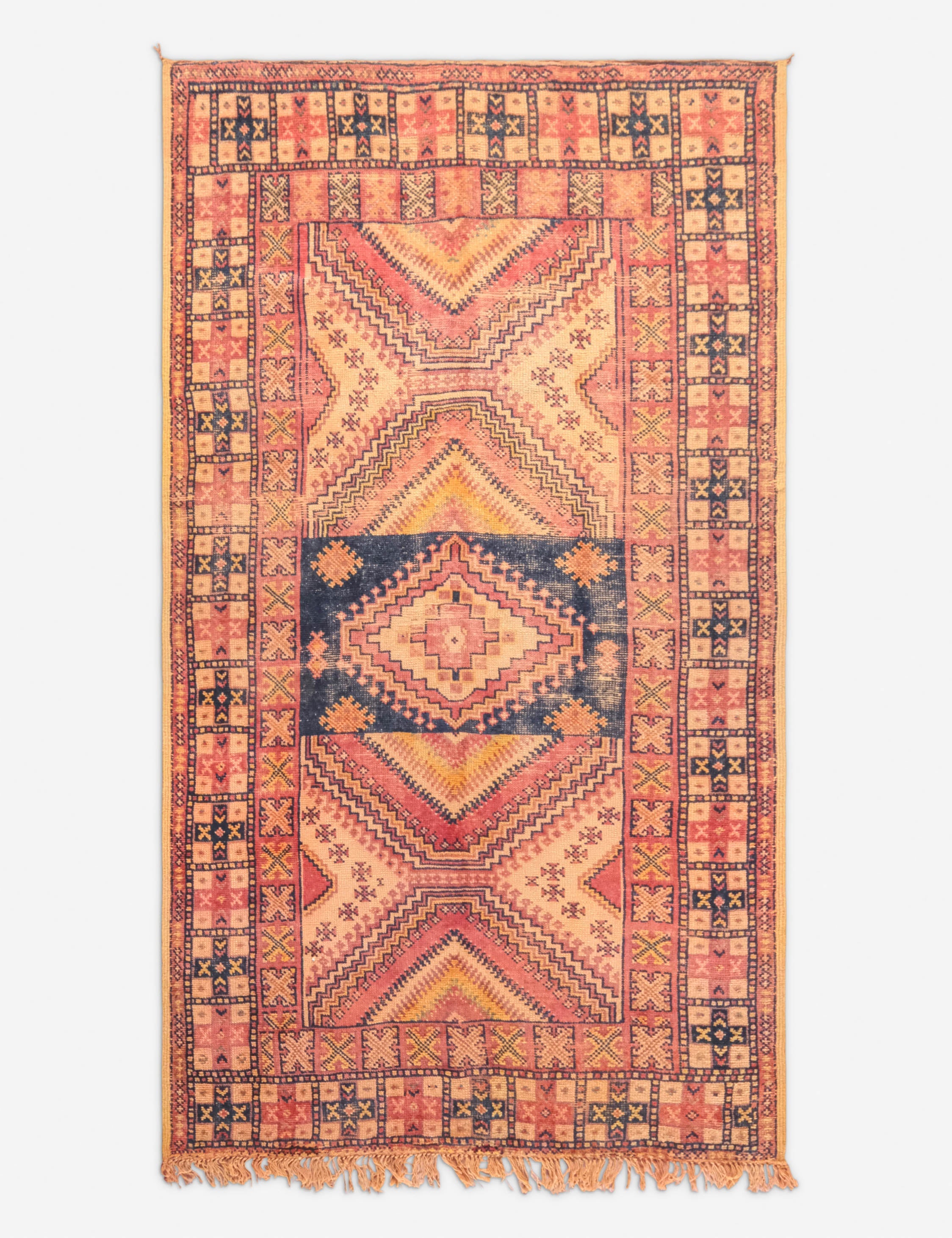 Lulu and Georgia - Vintage Moroccan Rug no. 83, 4'5" x 8'2"