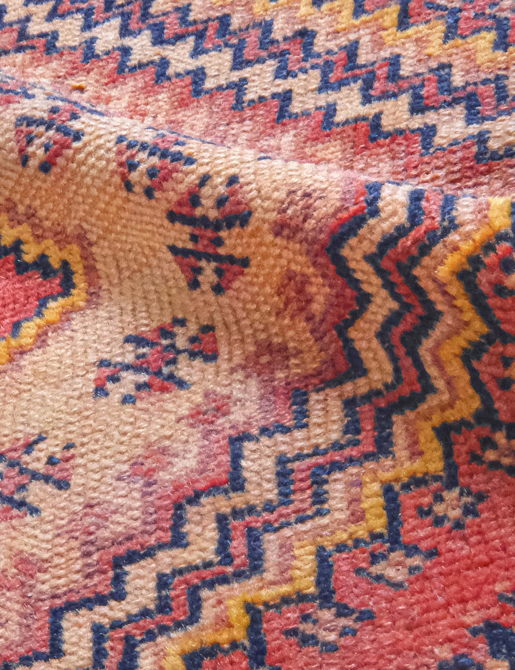 Lulu and Georgia - Vintage Moroccan Rug no. 83, 4'5" x 8'2"