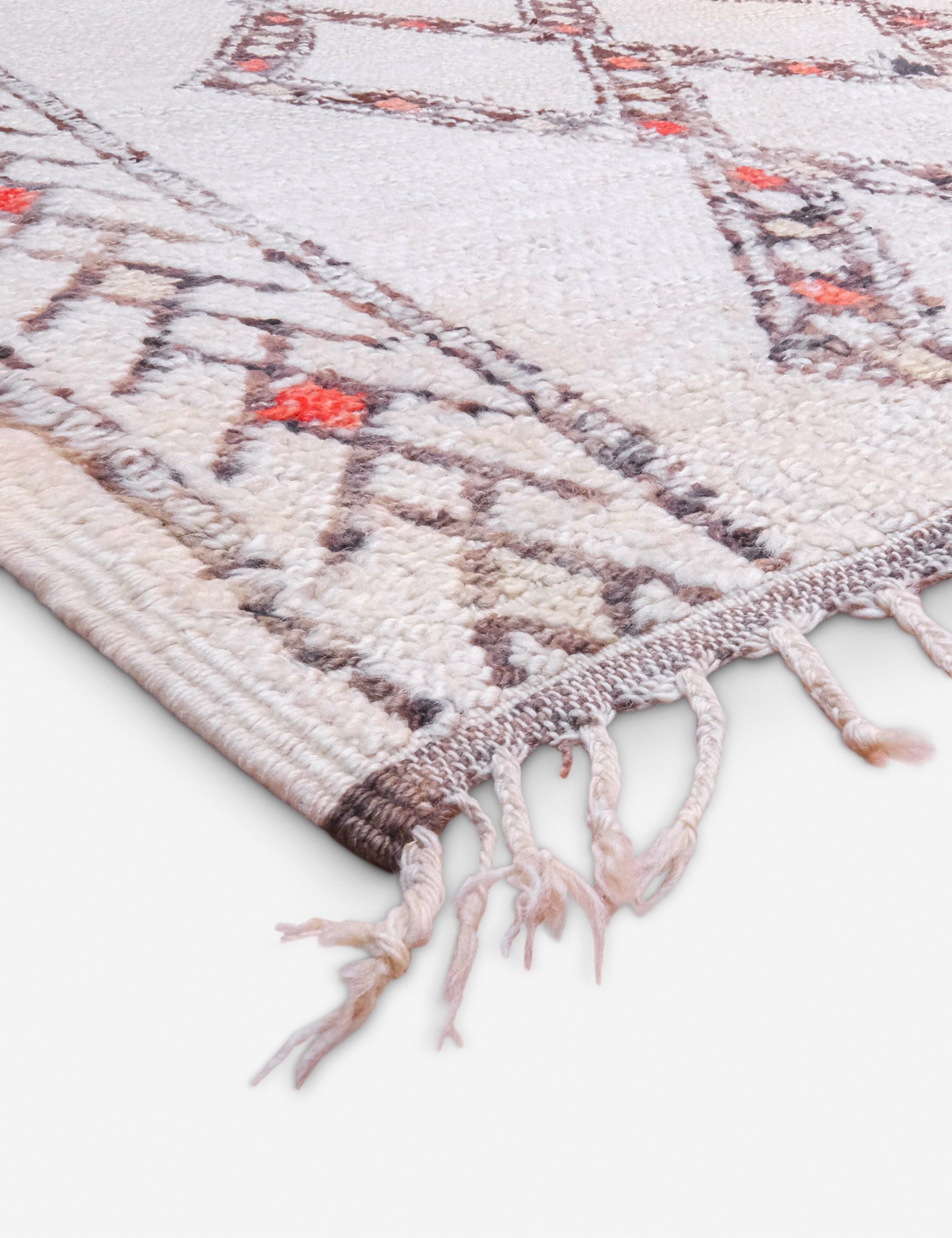 Lulu and Georgia - Vintage Moroccan Rug no. 84, 6'2" x 8'5"