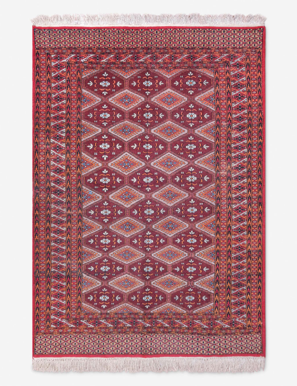 Lulu and Georgia - Vintage Moroccan Rug no. 86, 4' x 5'8"