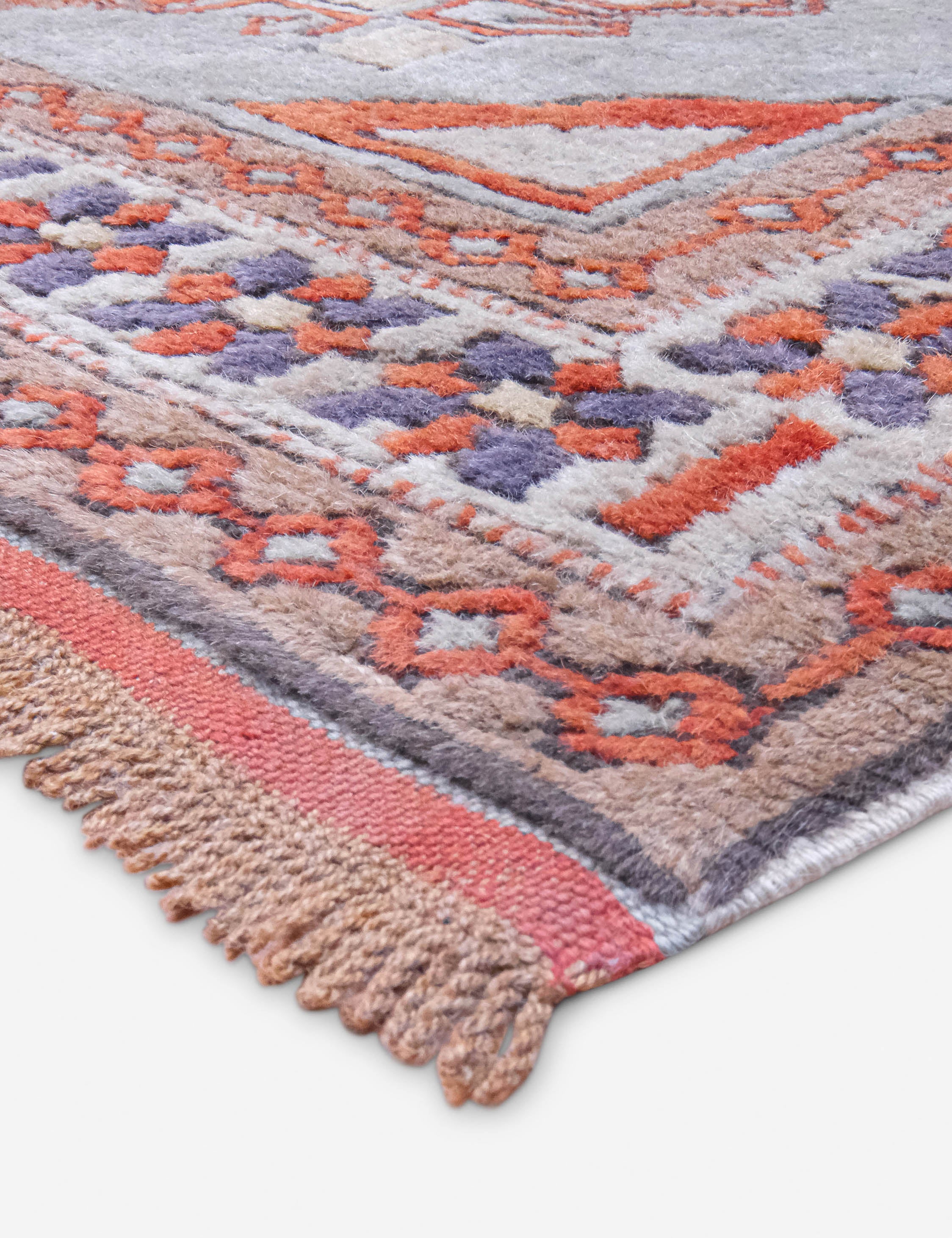 Lulu and Georgia - Vintage Moroccan Rug no. 87, 4' x 5'8"