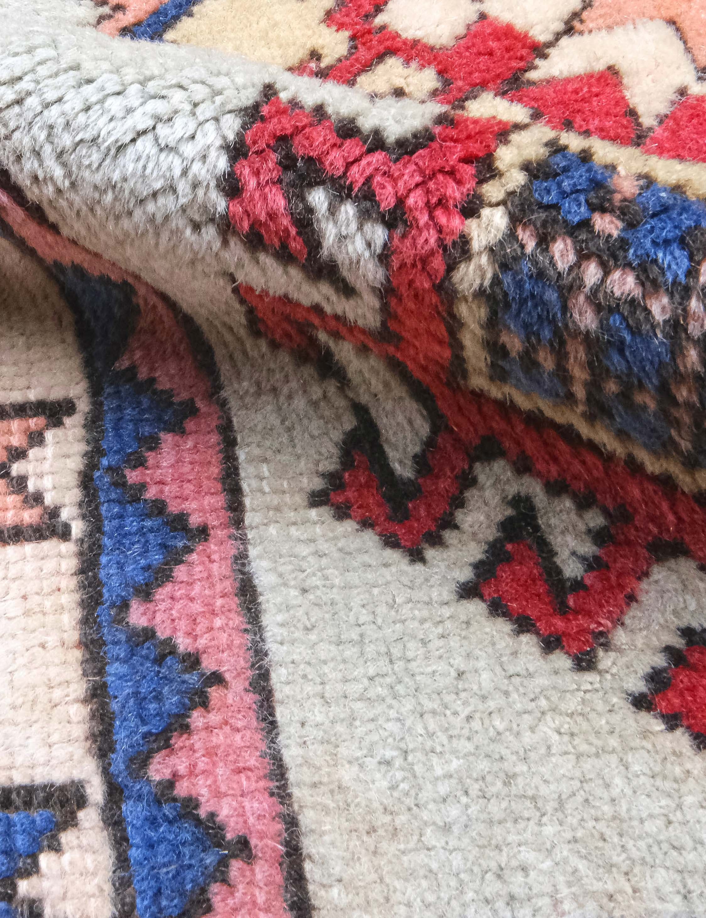 Lulu and Georgia - Vintage Moroccan Rug no. 88, 4'3" x 6'2"