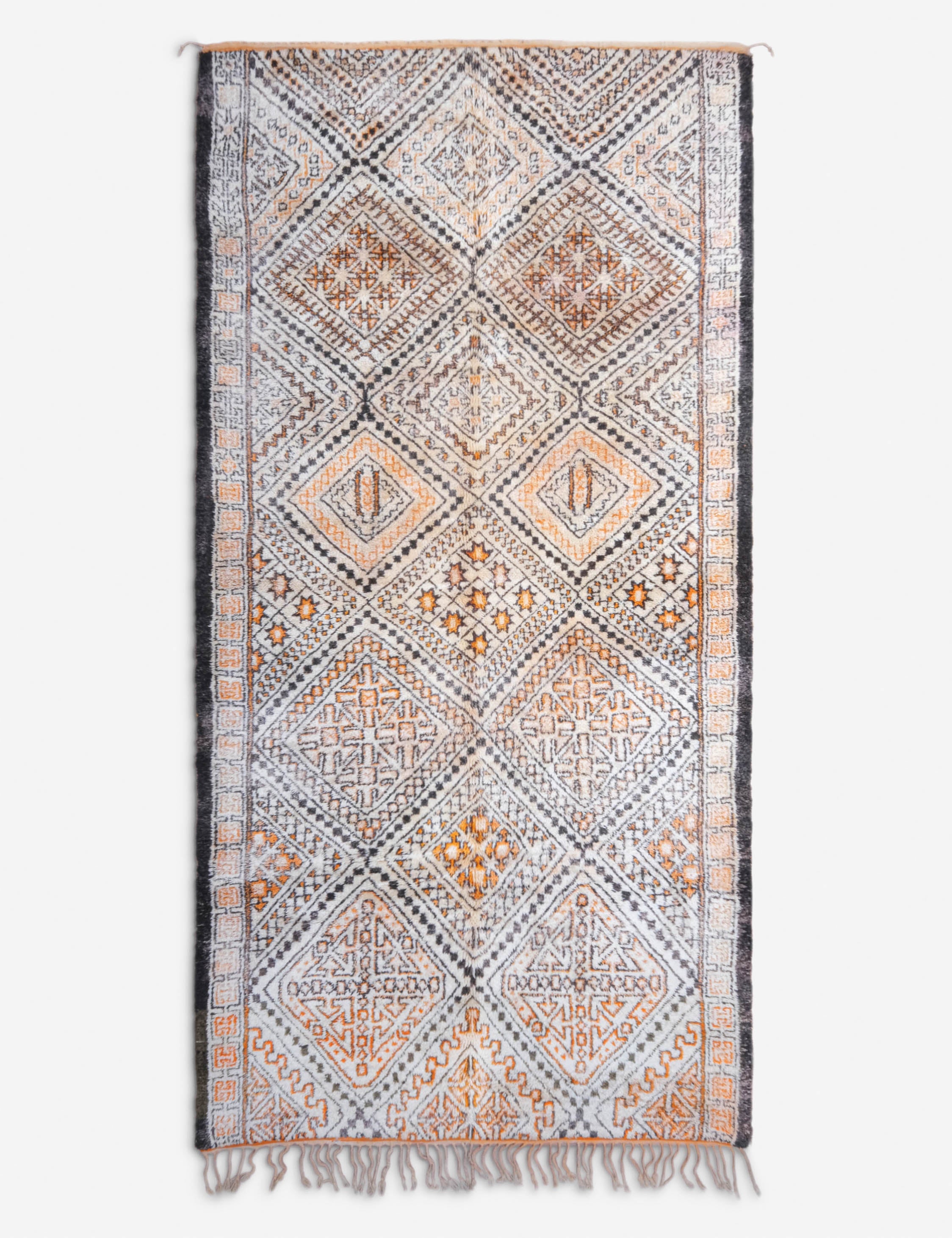 Lulu and Georgia - Vintage Moroccan Rug no. 89, 7' x 13'4"
