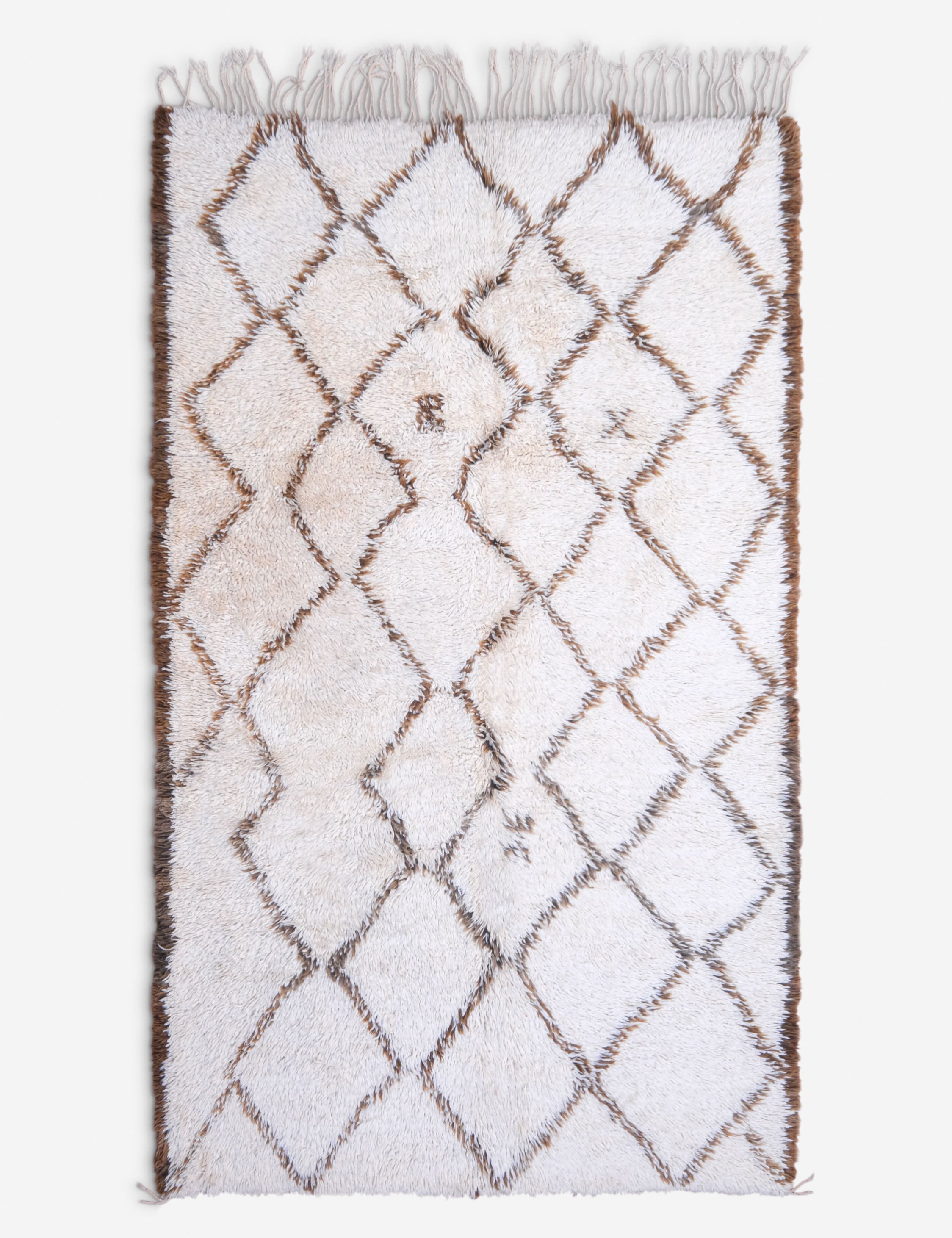 Lulu and Georgia - Vintage Moroccan Rug no. 91, 5'6" x 9'2"