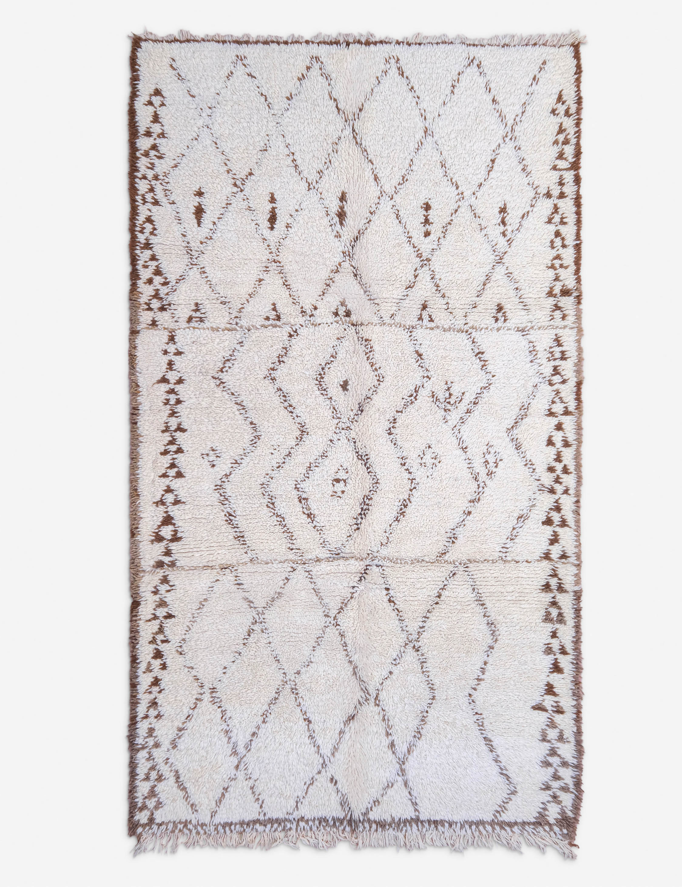Lulu and Georgia - Vintage Moroccan Rug no. 92, 6'1" x 9'8"
