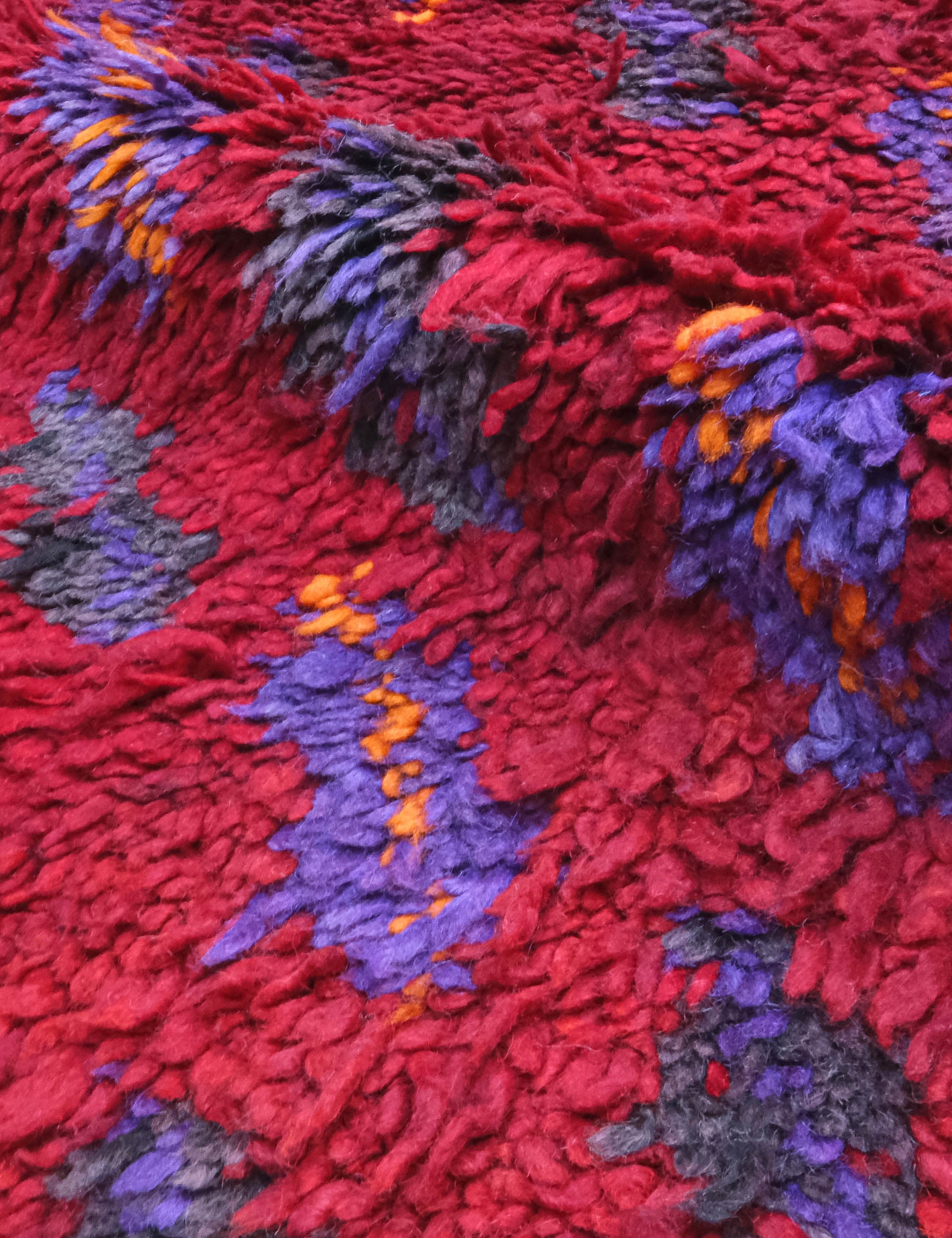 Lulu and Georgia - Vintage Moroccan Rug no. 93, 7'3" x 11'4"