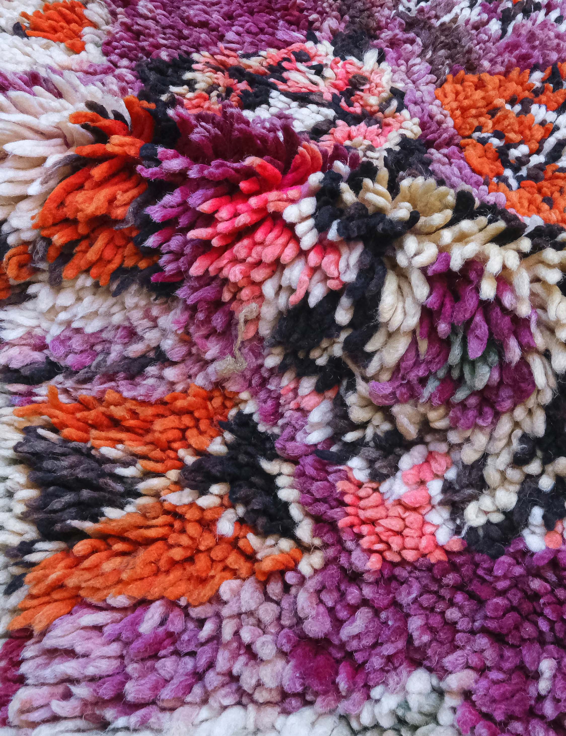 Lulu and Georgia - Vintage Moroccan Rug no. 94, 5'2" x 9'1"
