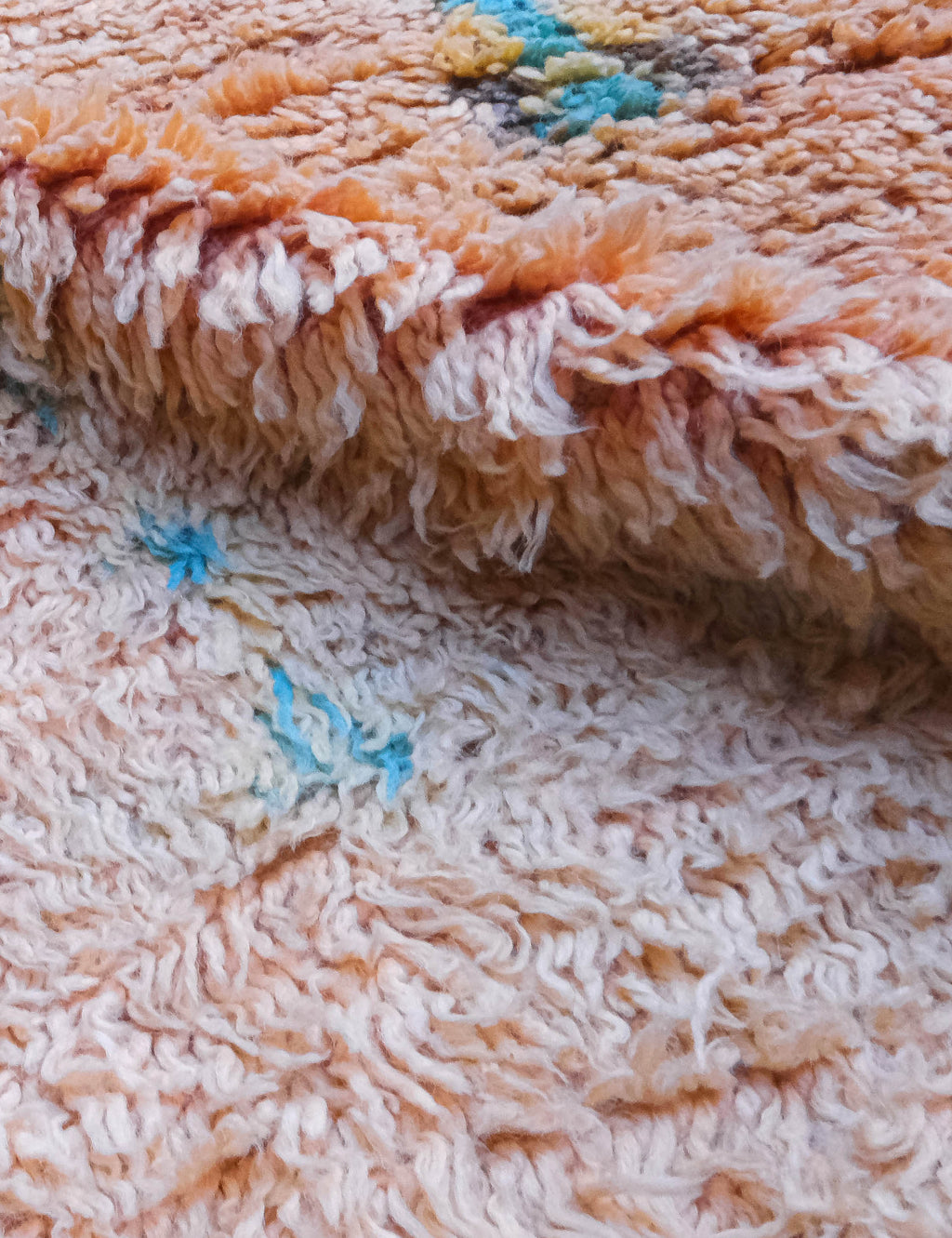 Lulu and Georgia - Vintage Moroccan Rug no. 96, 7'2" x 13'1"