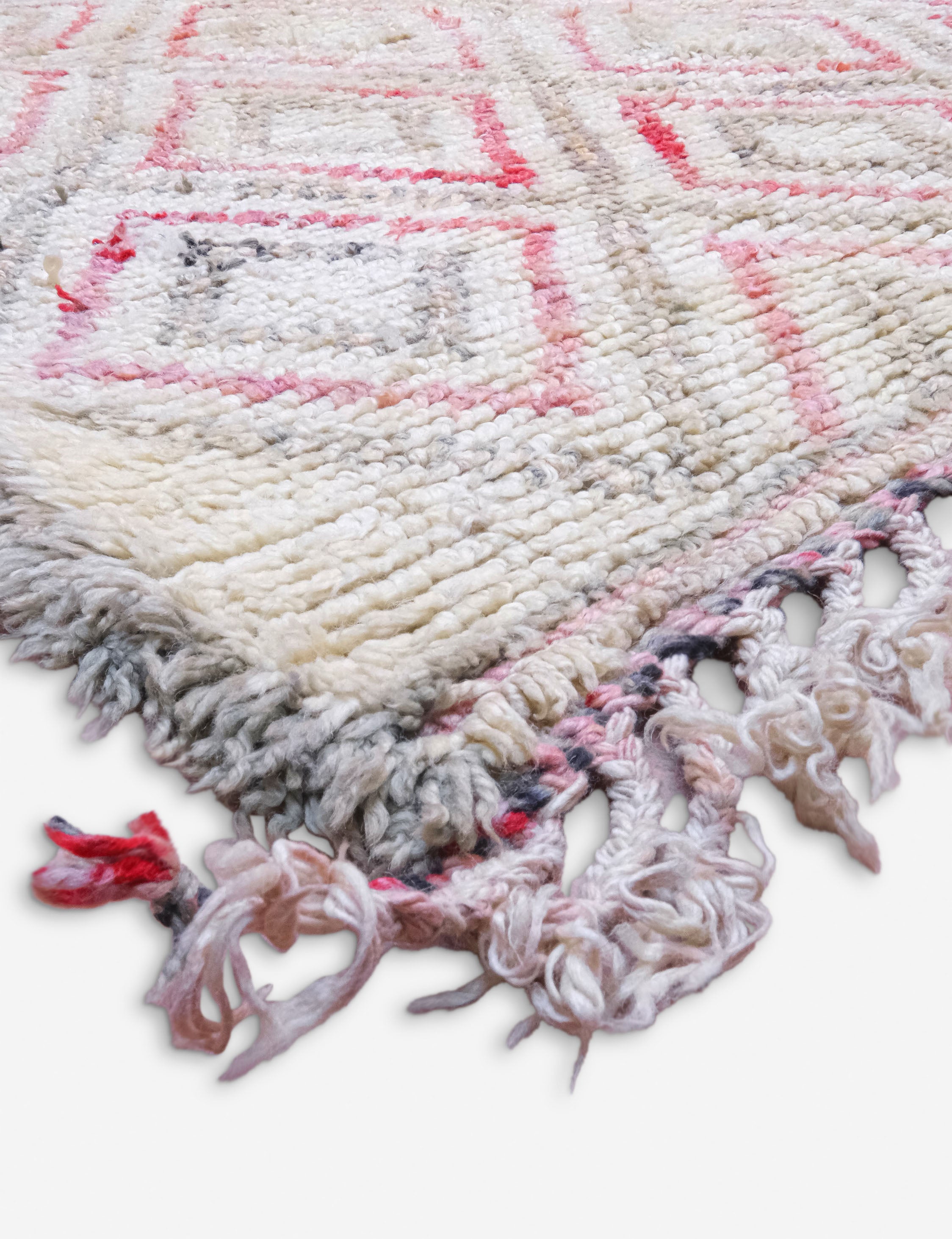 Lulu and Georgia - Vintage Moroccan Rug no. 98, 5'4" x 9'