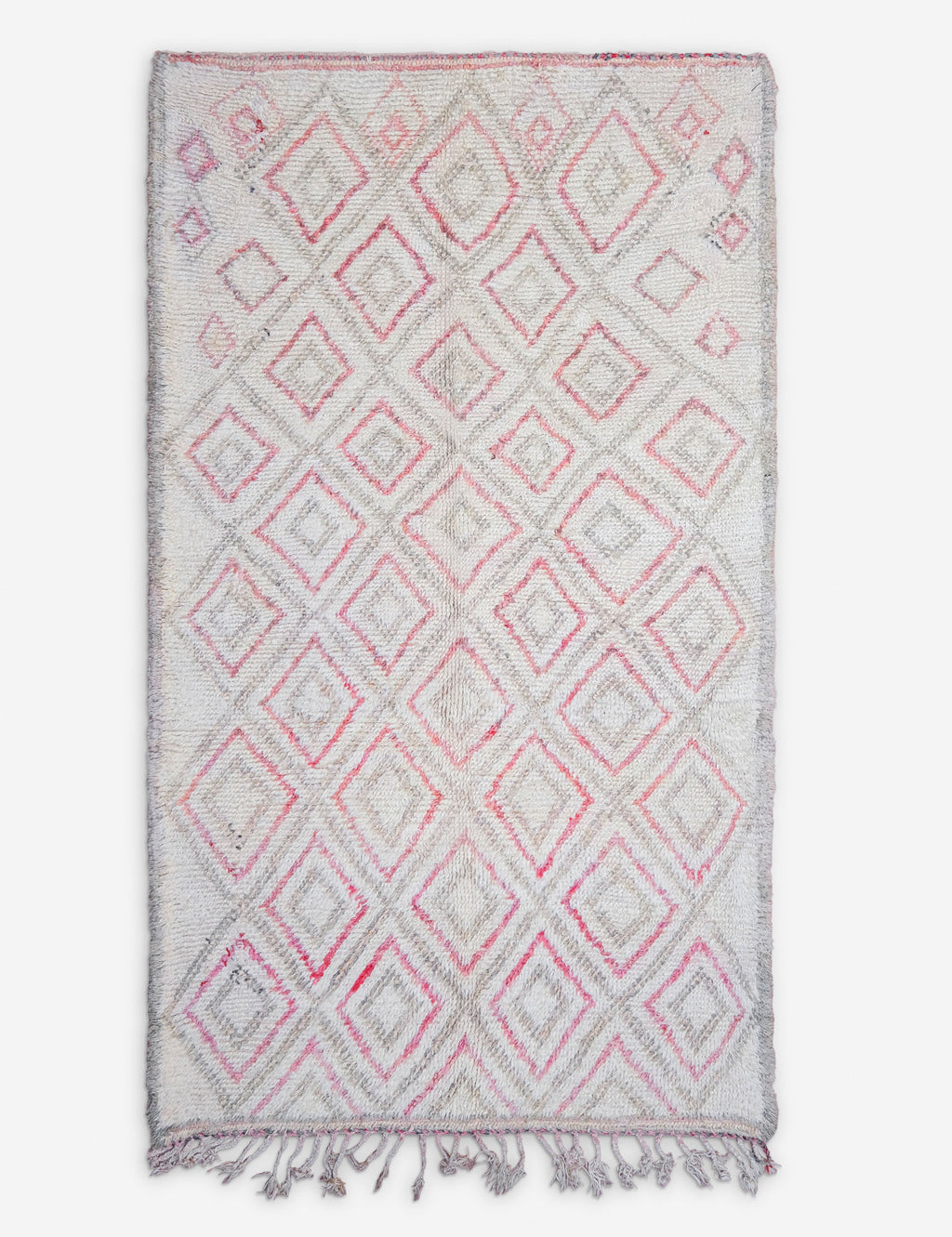 Lulu and Georgia - Vintage Moroccan Rug no. 98, 5'4" x 9'