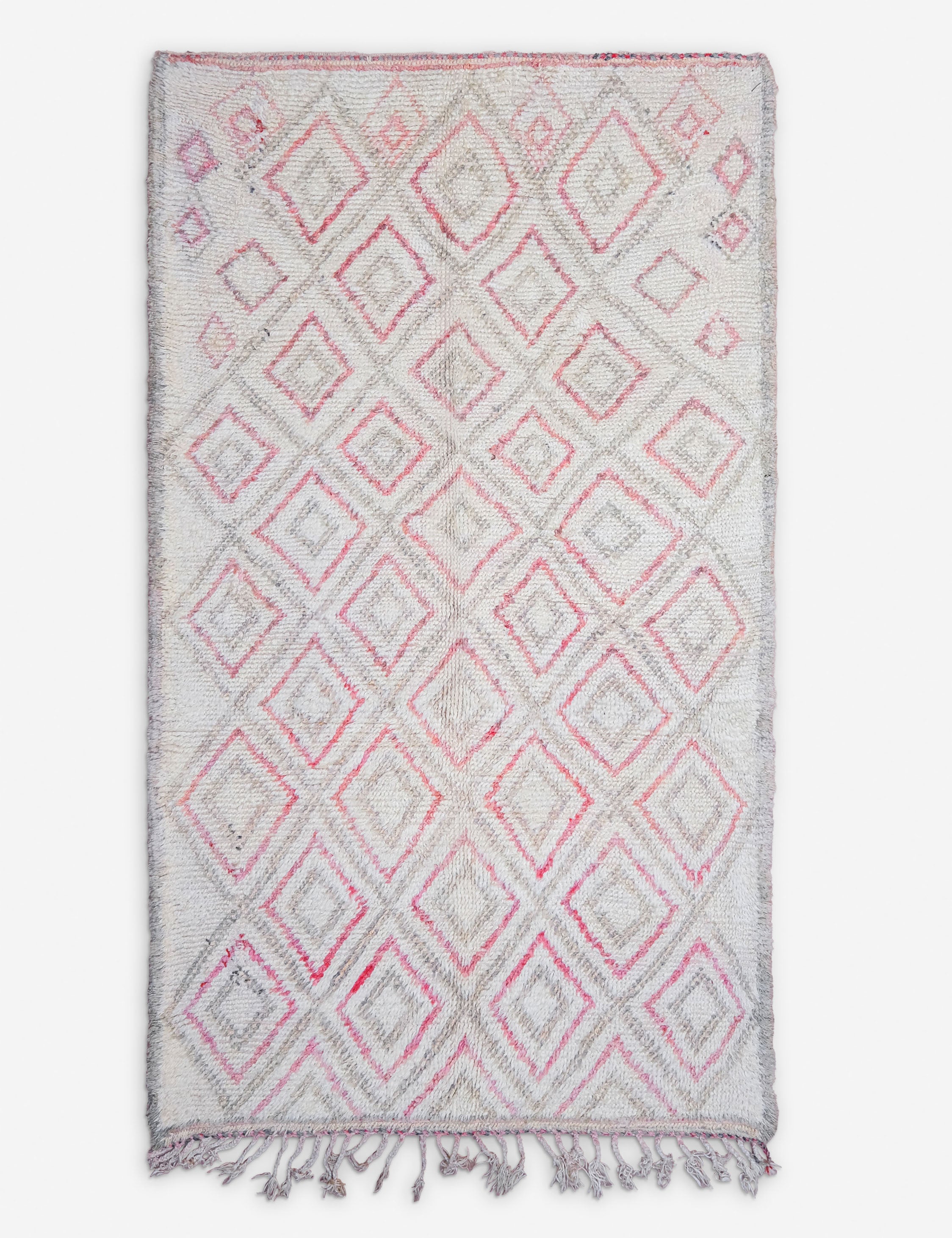 Lulu and Georgia - Vintage Moroccan Rug no. 98, 5'4" x 9'