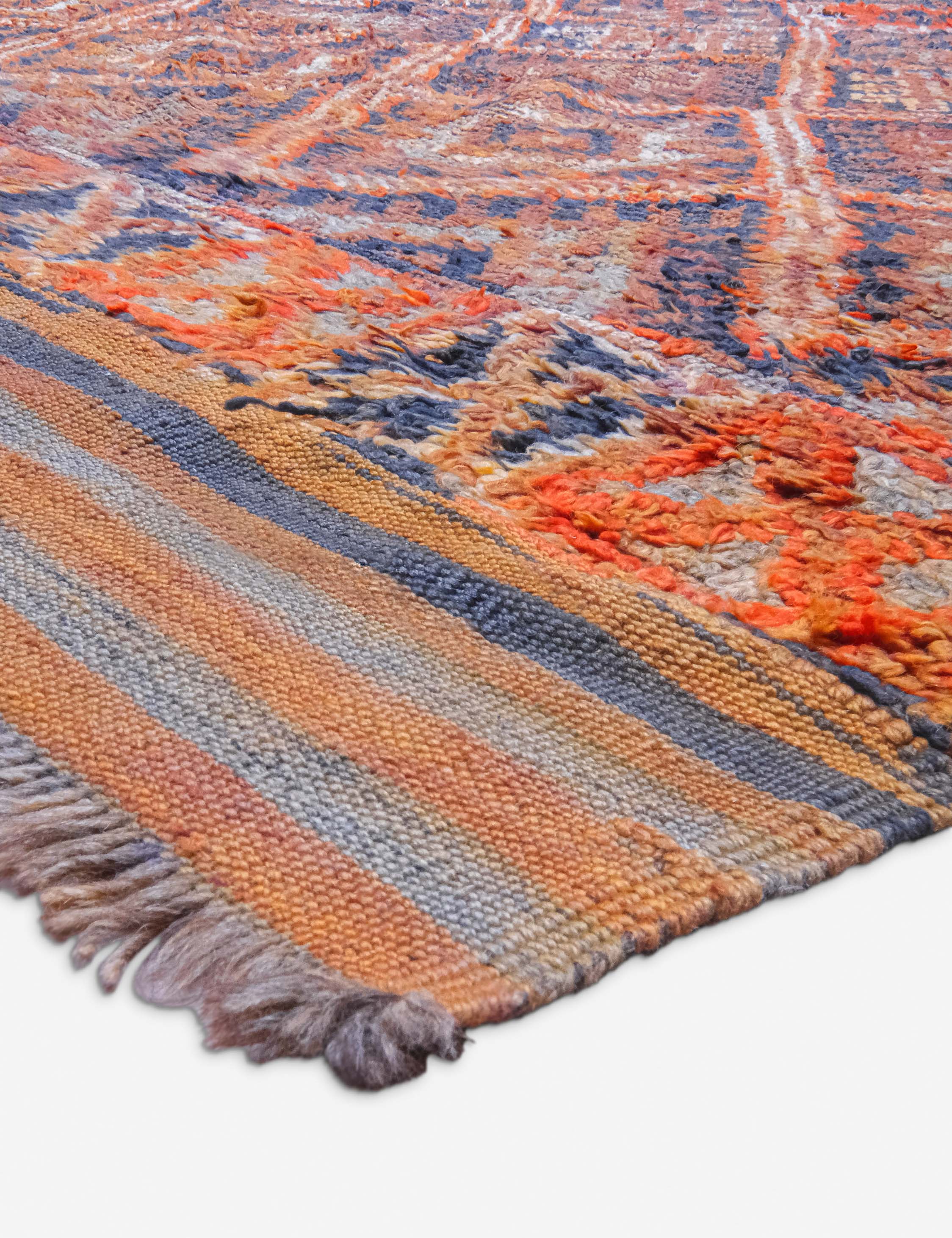 Lulu and Georgia - Vintage Moroccan Rug no. 100, 5'7" x 11'9"