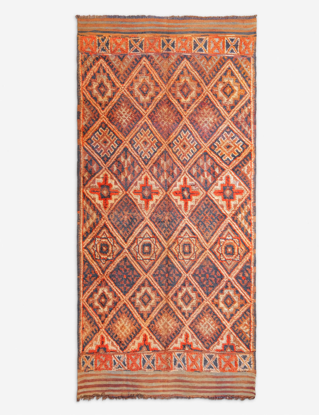 Lulu and Georgia - Vintage Moroccan Rug no. 100, 5'7" x 11'9"