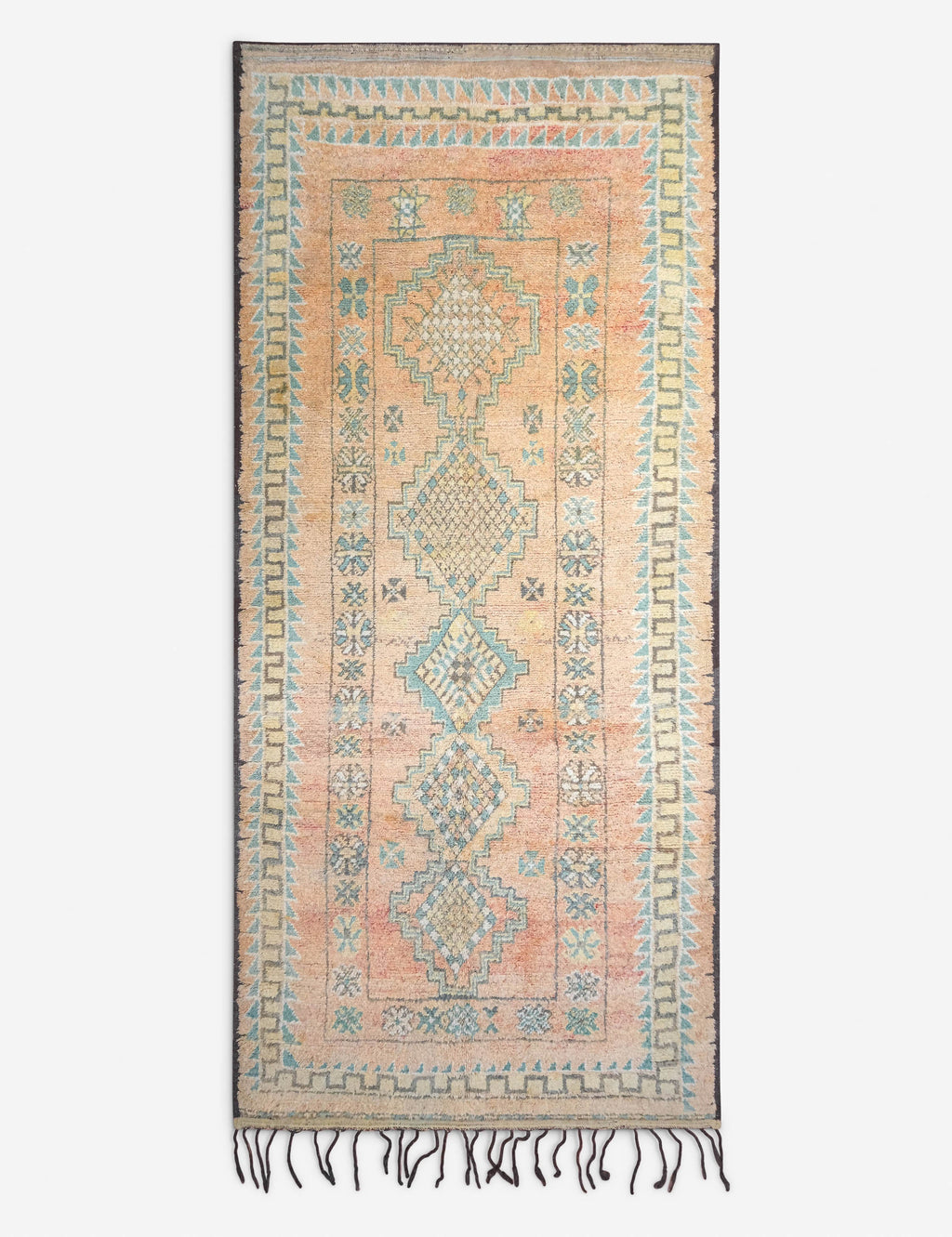 Lulu and Georgia - Vintage Moroccan Rug no. 102, 5'8" x 13'5"