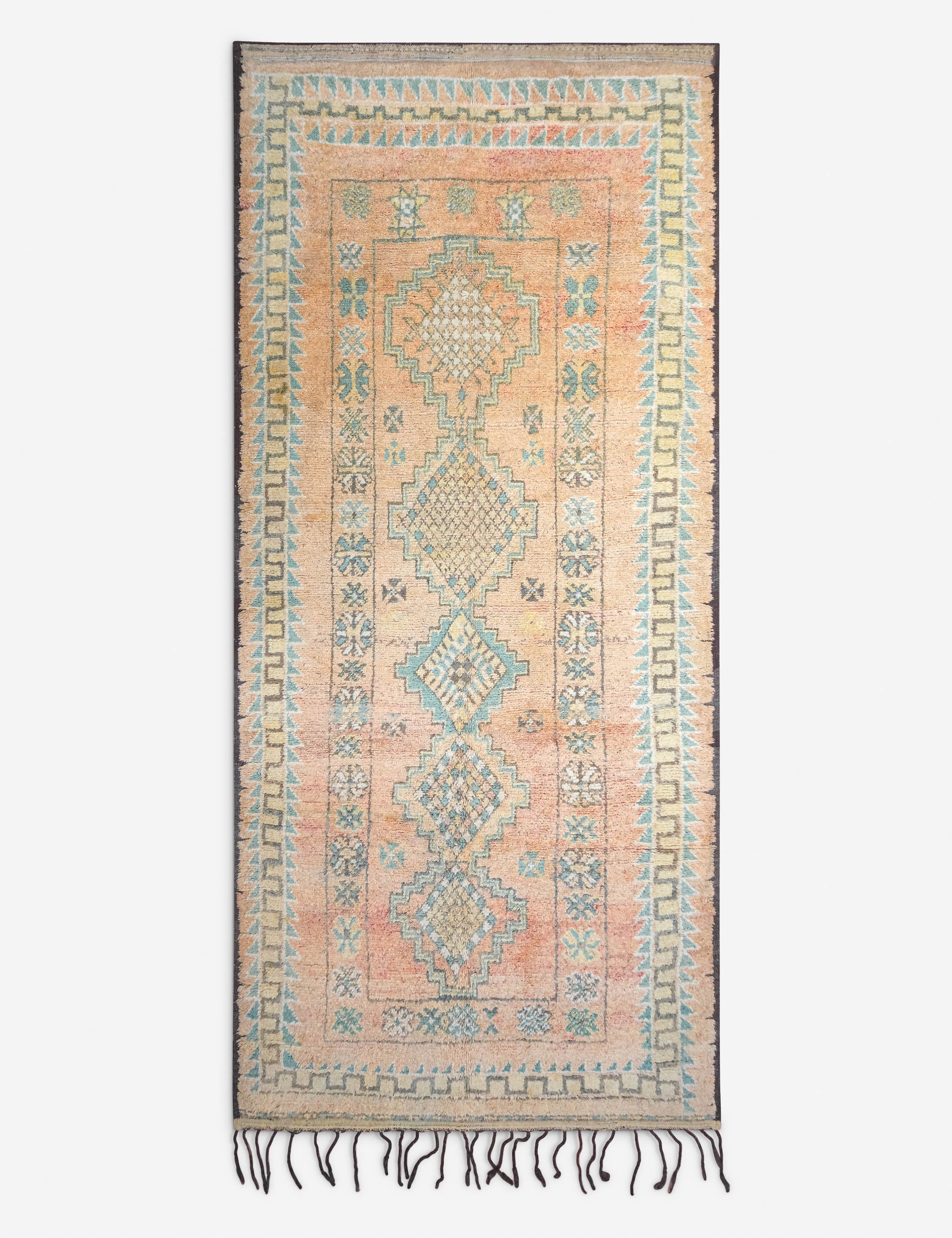 Lulu and Georgia - Vintage Moroccan Rug no. 102, 5'8" x 13'5"