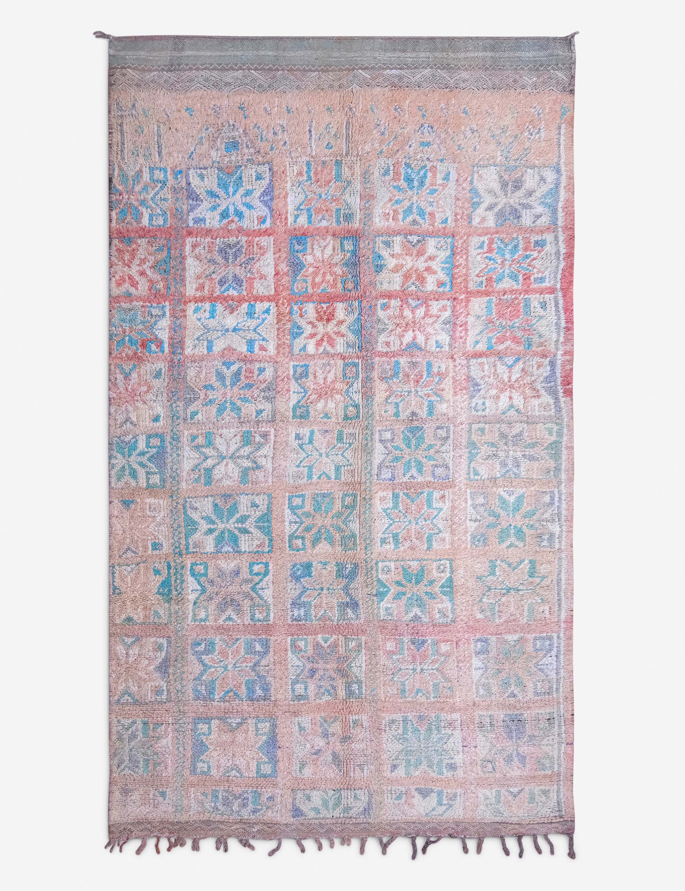 Lulu and Georgia - Vintage Moroccan Rug no. 103, 4'9" x 8'9"