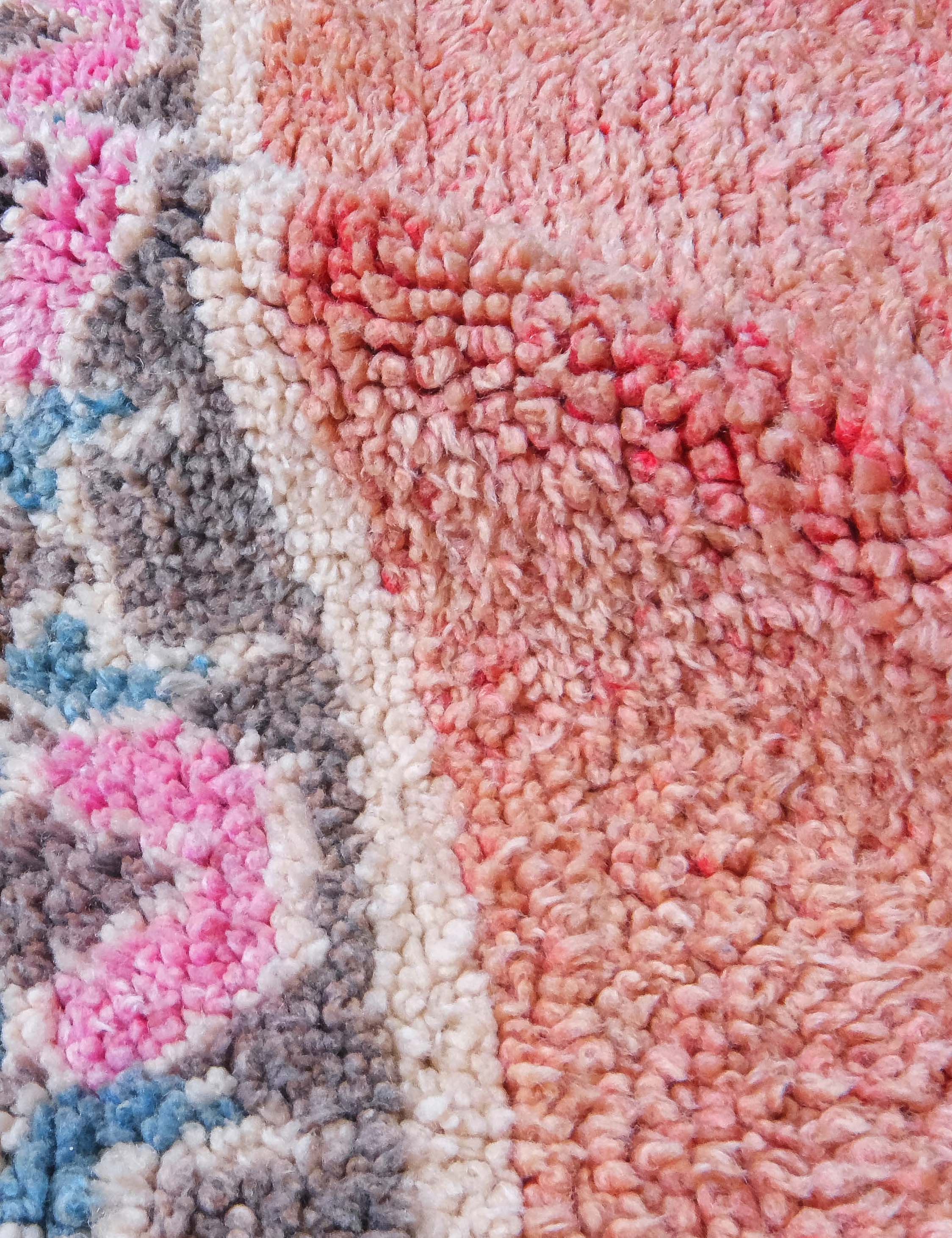 Lulu and Georgia - Vintage Moroccan Rug no. 104, 5'1" x 10'8"