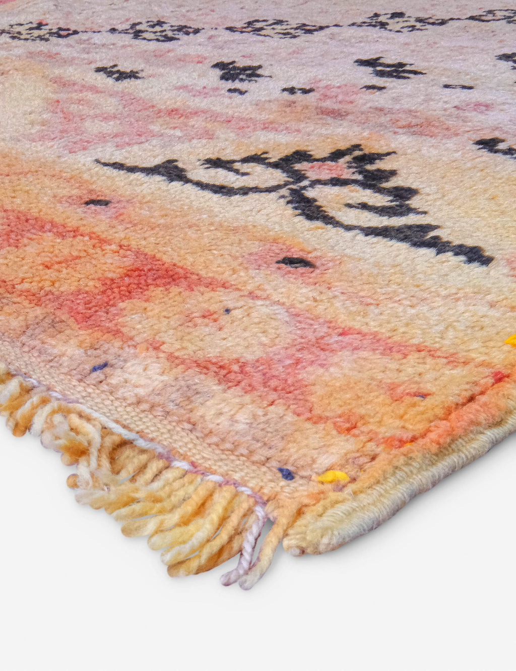 Lulu and Georgia - Vintage Moroccan Rug no. 105, 4'4" x 11'