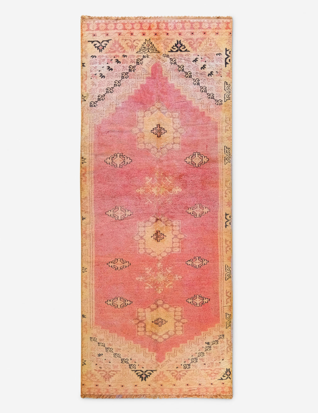 Lulu and Georgia - Vintage Moroccan Rug no. 105, 4'4" x 11'