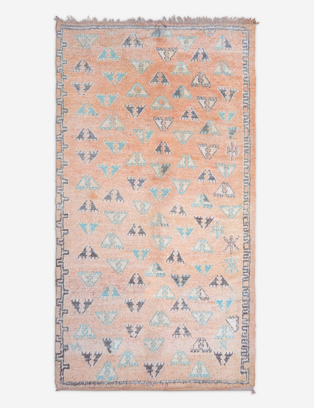Lulu and Georgia - Vintage Moroccan Rug no. 109, 5'9" x 10'5"