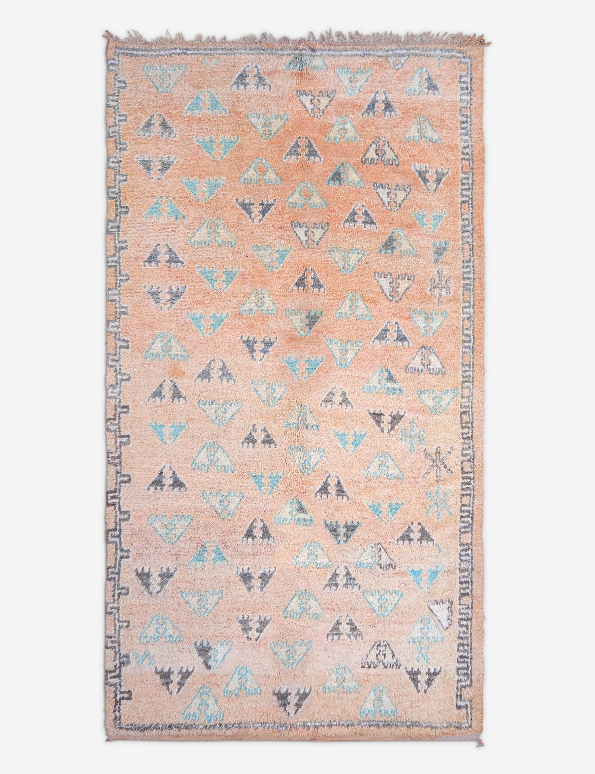 Lulu and Georgia - Vintage Moroccan Rug no. 109, 5'9" x 10'5"
