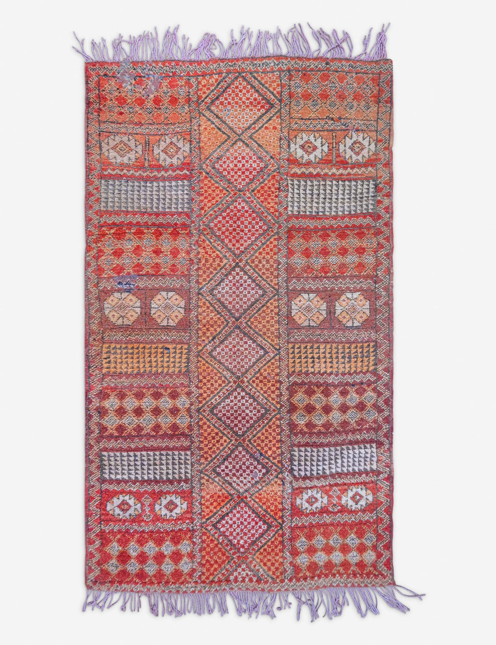 Lulu and Georgia - Vintage Moroccan Rug no. 110, 3'3" x 5'9"