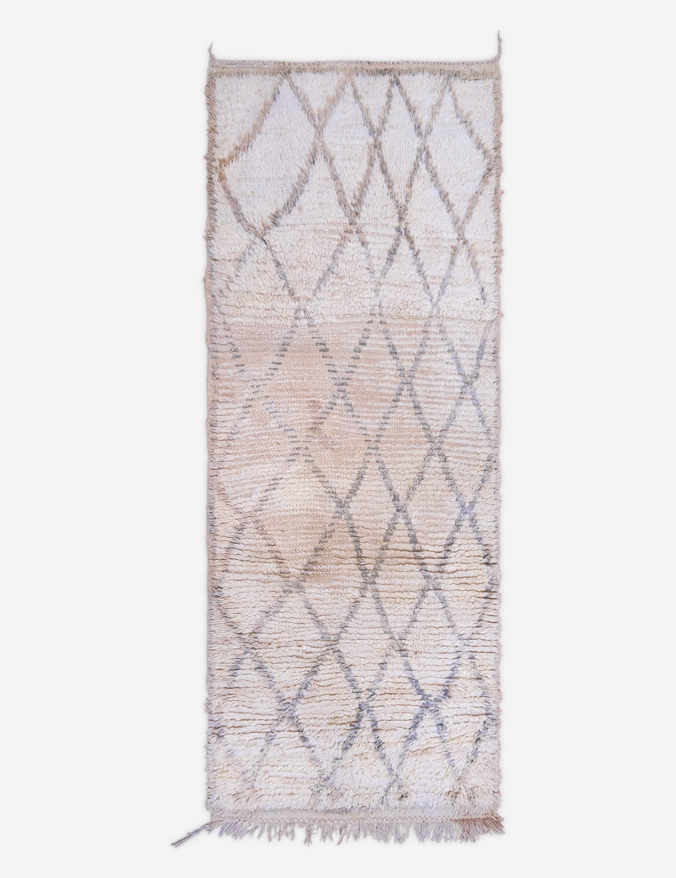 Lulu and Georgia - Vintage Moroccan Runner Rug no. 17, 2'7" x 7'1"