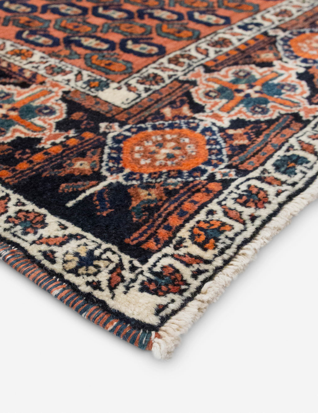 Lulu and Georgia - Vintage Turkish Hand - Knotted Wool Rug No. 534, 4'7" x 6'5"