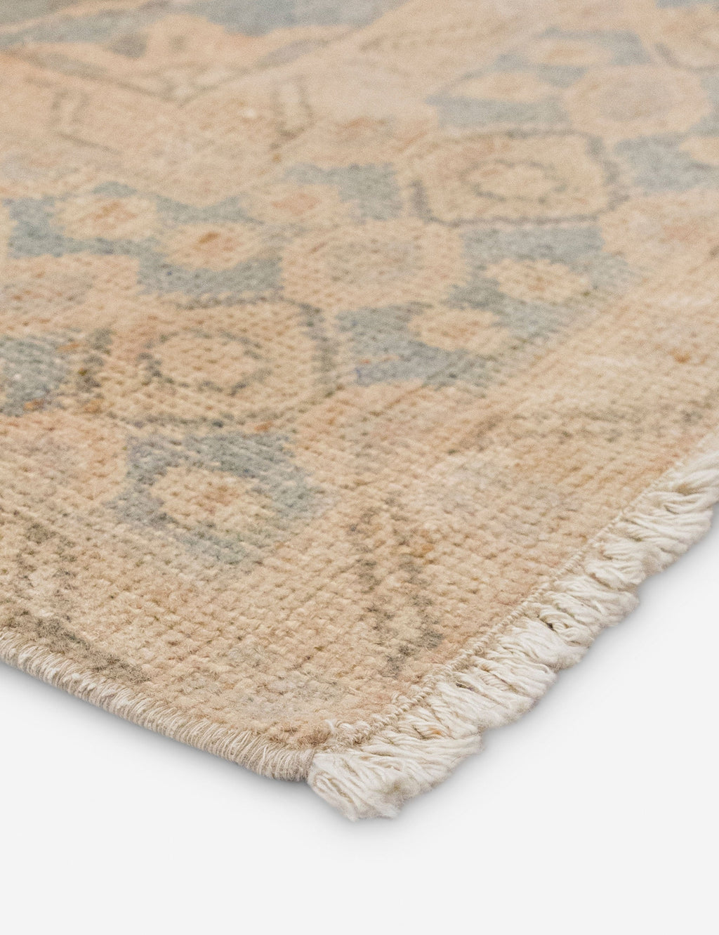 Lulu and Georgia - Vintage Turkish Hand - Knotted Wool Runner Rug No. 295, 4'3" x 12'4"