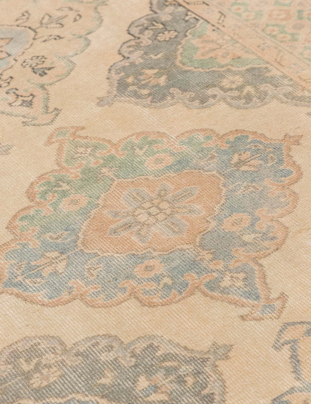 Lulu and Georgia - Vintage Turkish Hand - Knotted Wool Runner Rug No. 295, 4'3" x 12'4"